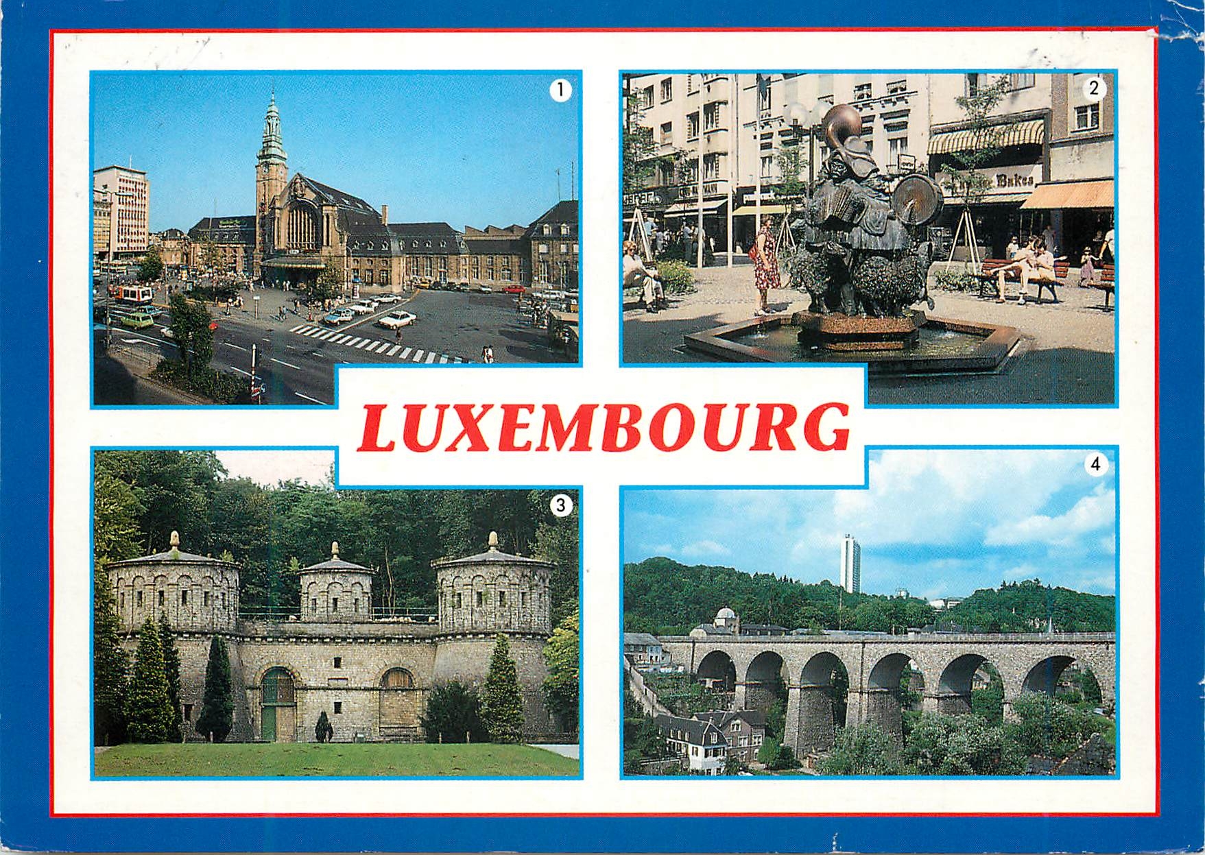 CPM Luxembourg Gare centrale
