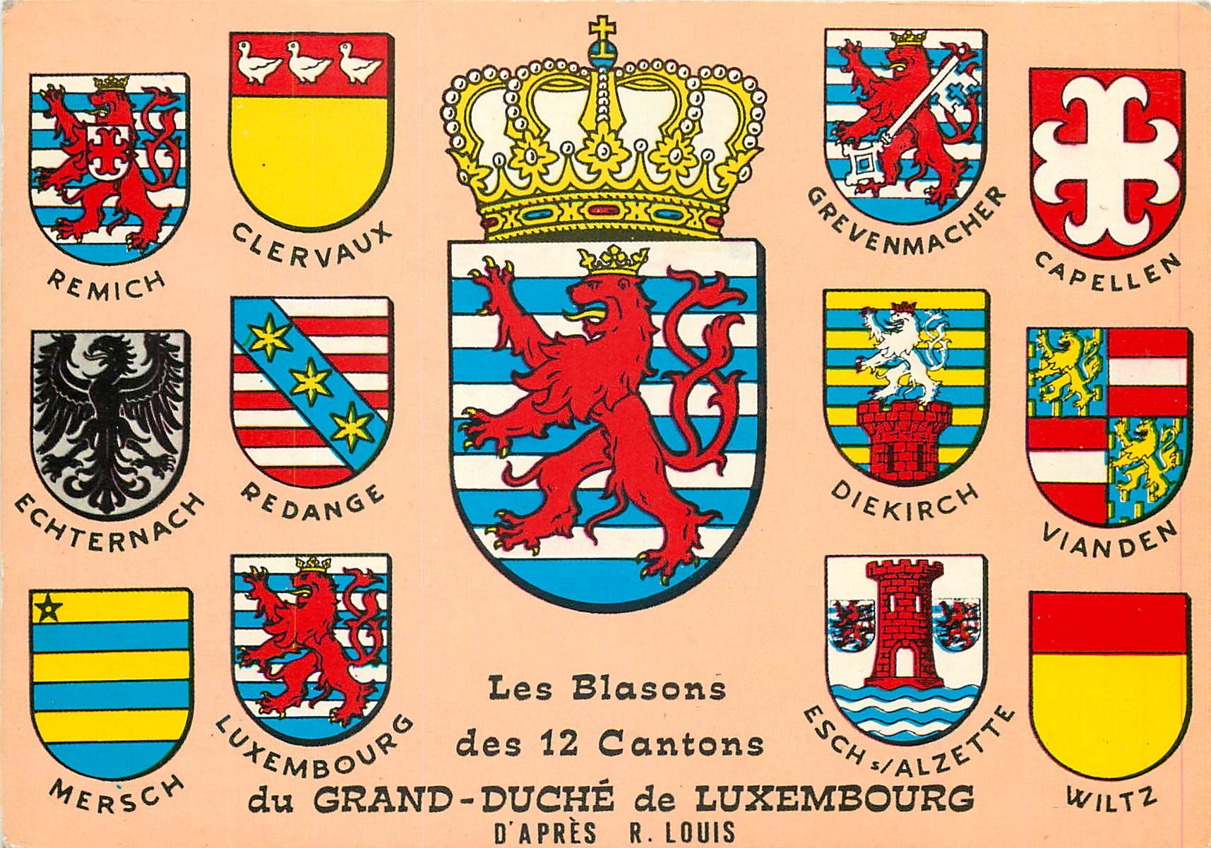 CPM Luxembourg Grand-Duche de Luxembourg