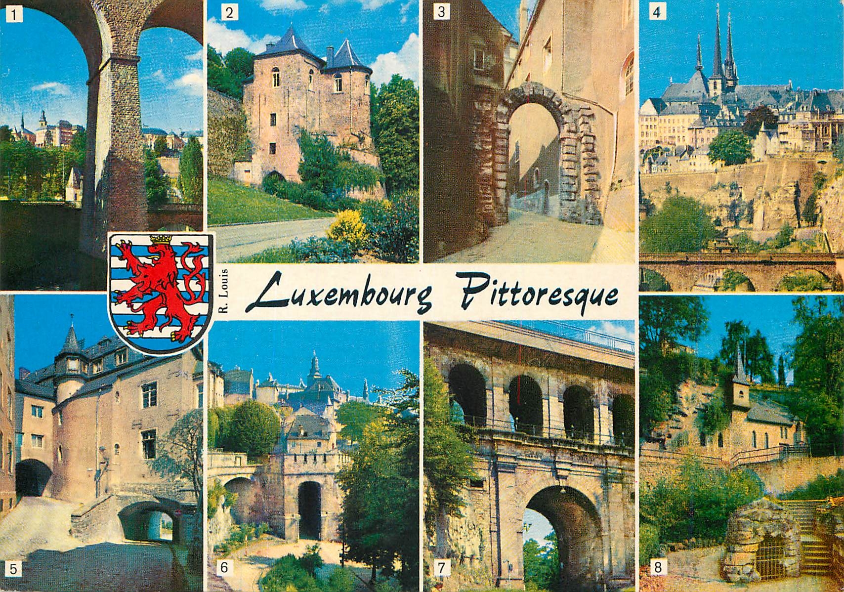 CPM Luxembourg pittoresque