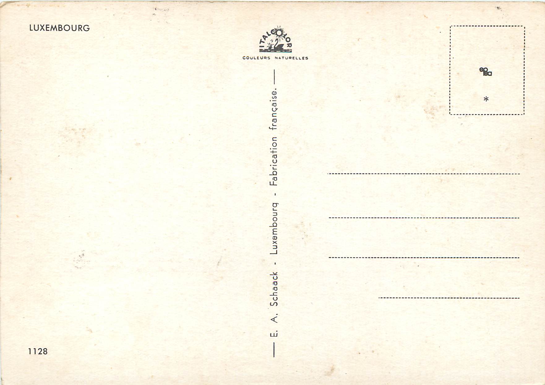 CPM Luxembourg — Verso