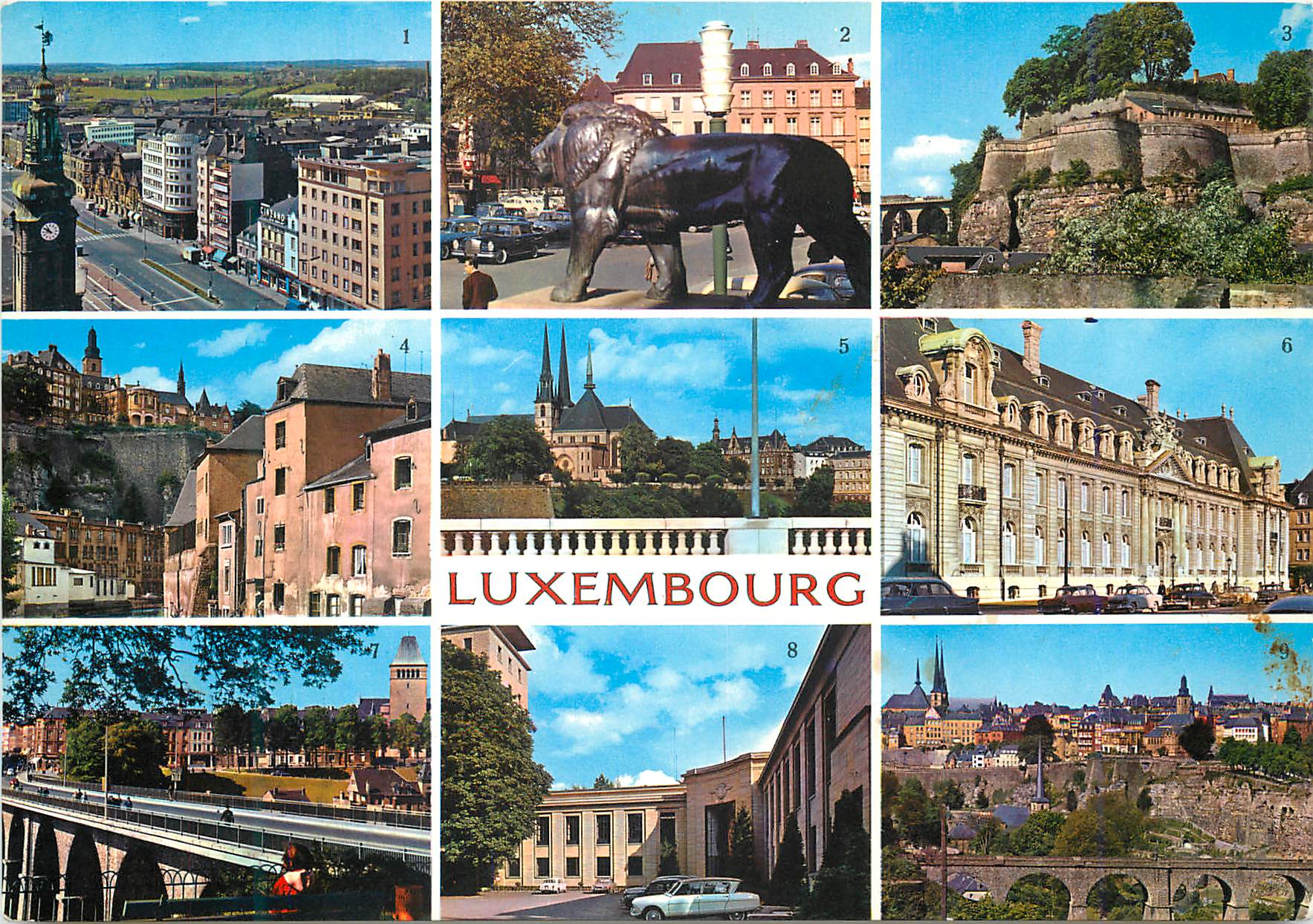 CPM Luxembourg Gare centrale