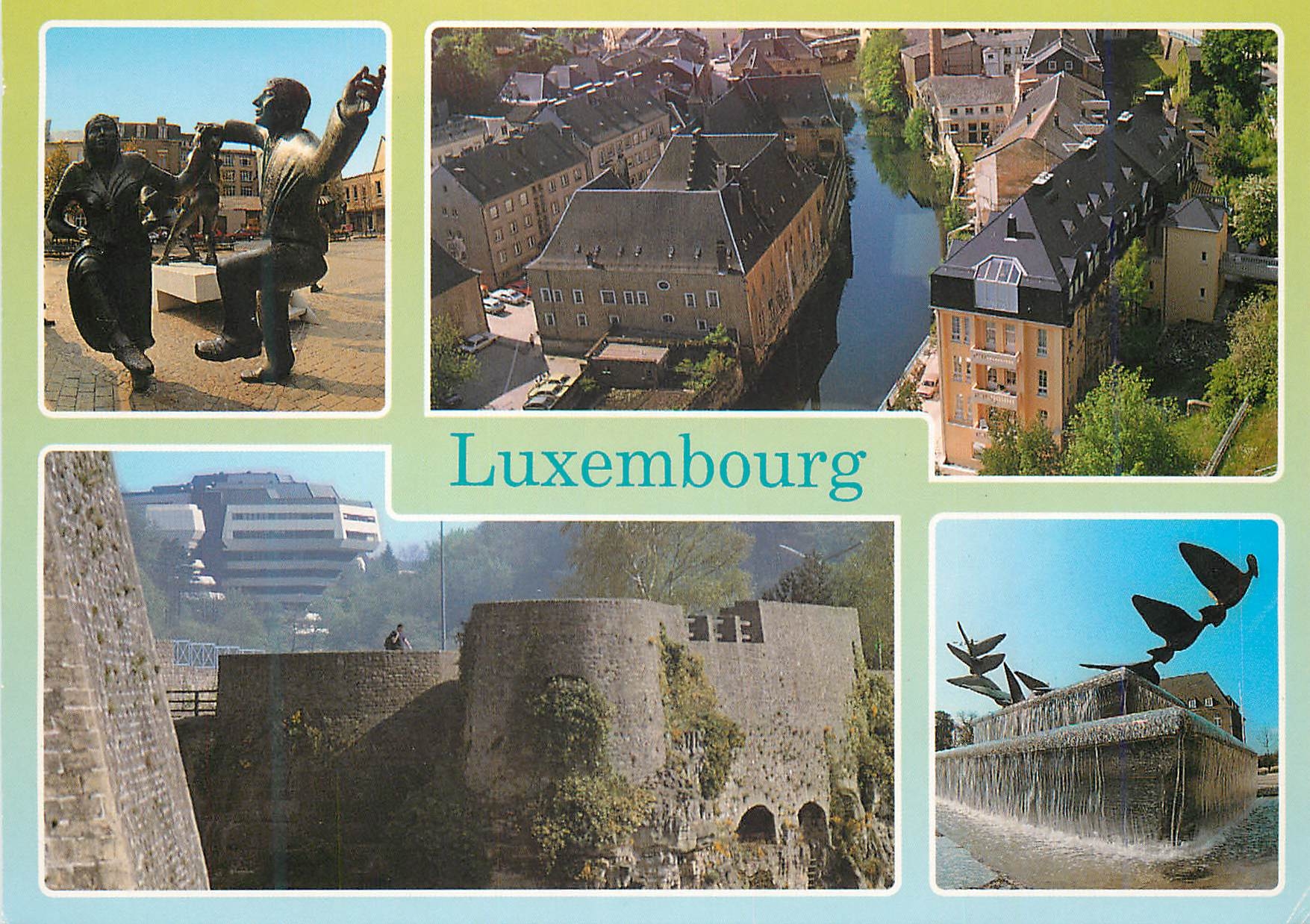 CPM Luxembourg Place du Theatre
