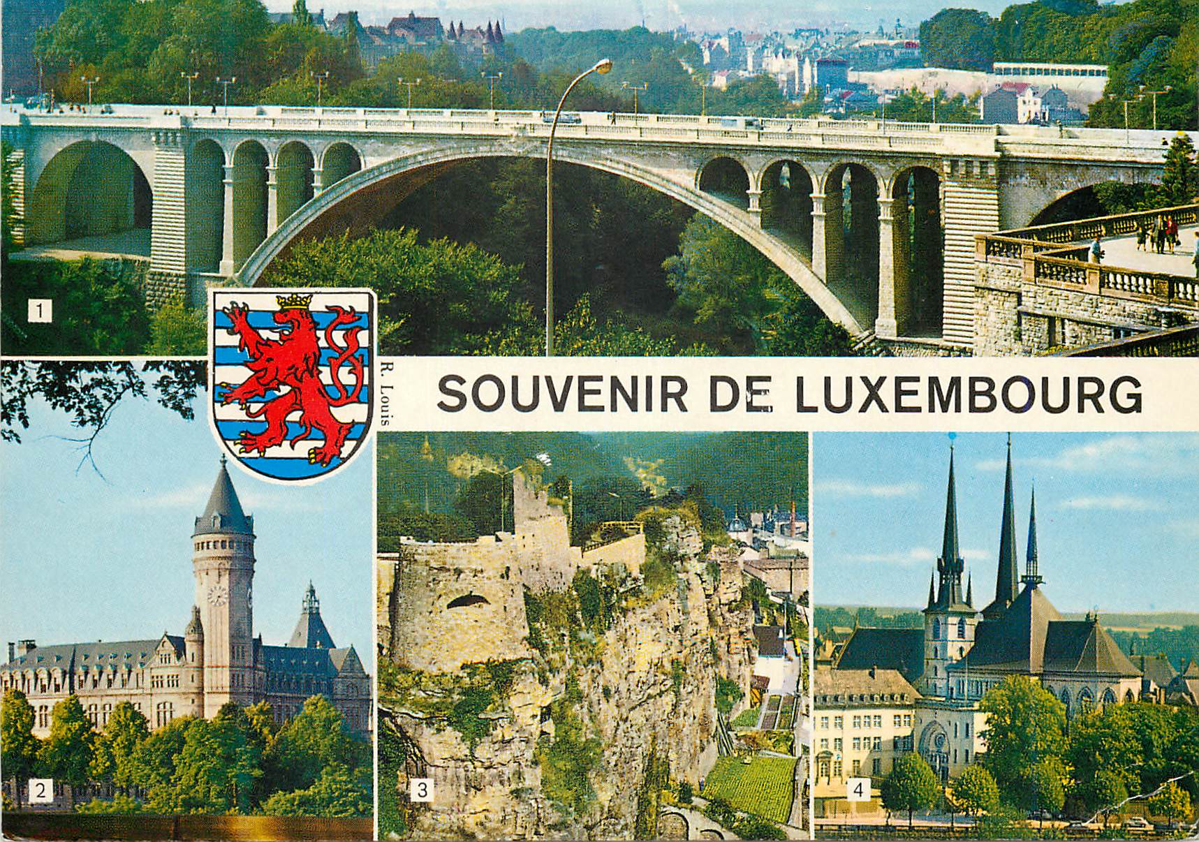 CPM Luxembourg Pont Adolphe