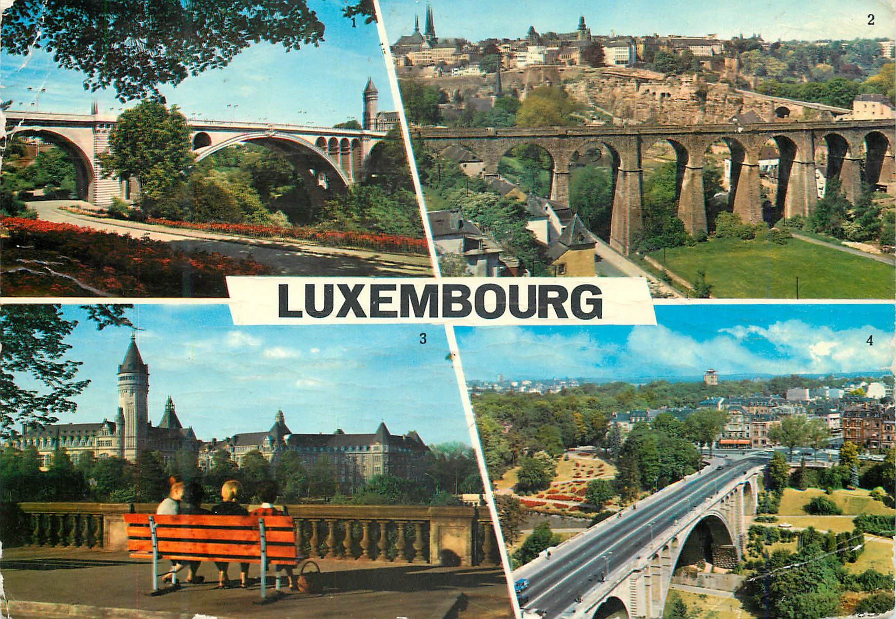CPM Luxembourg Pont Adolphe