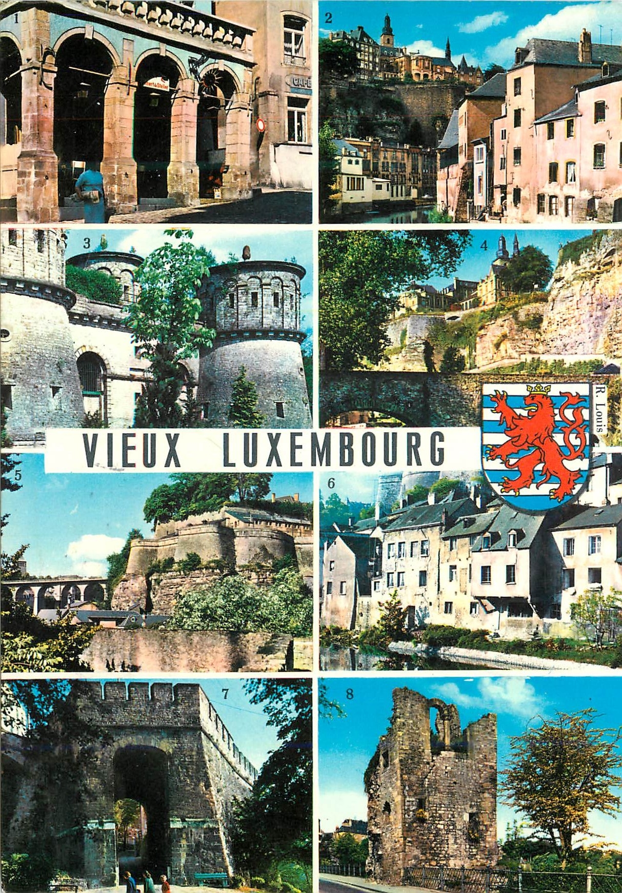 CPM Luxembourg Sous les Arcades