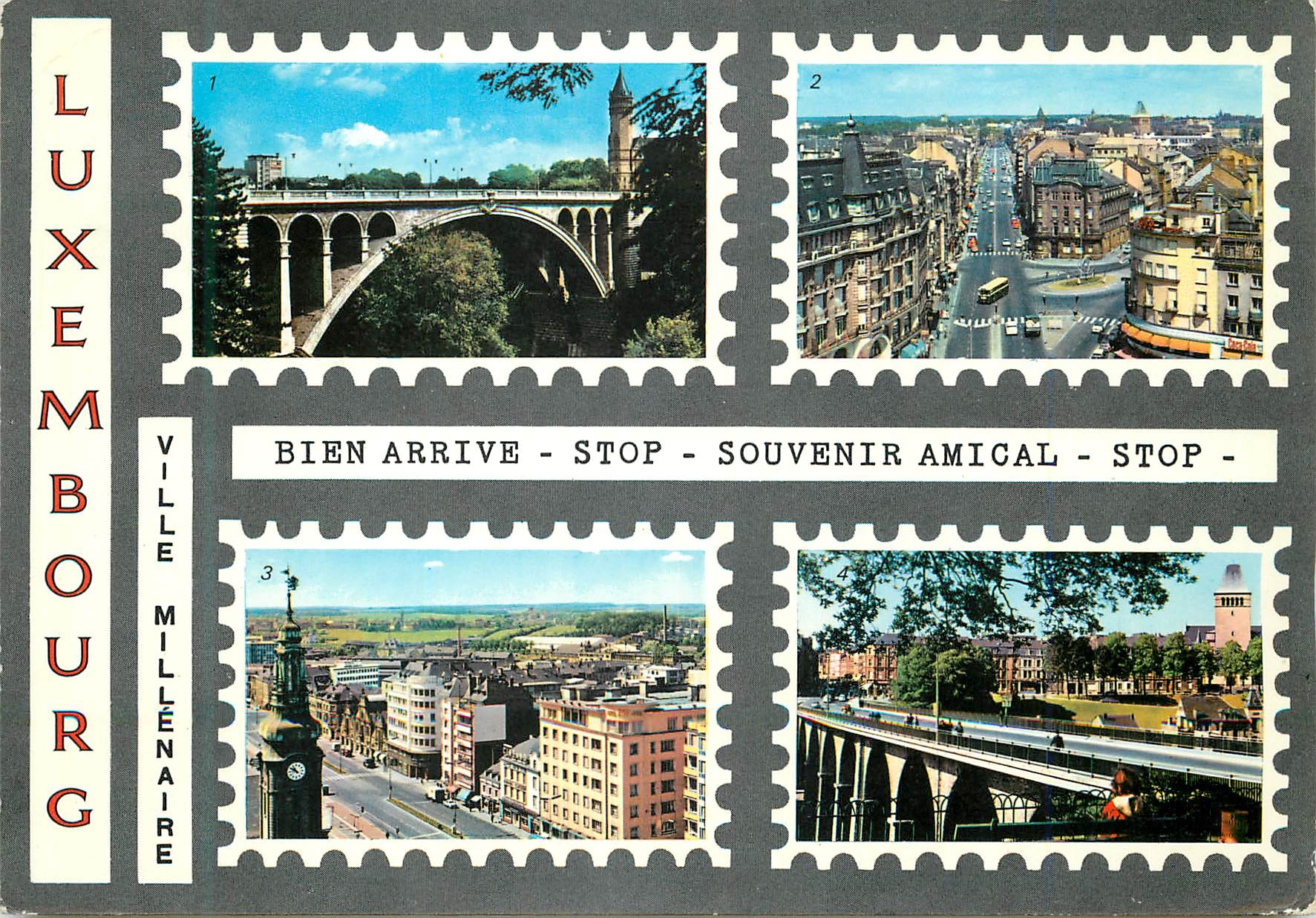 CPM Luxembourg Pont Adolphe