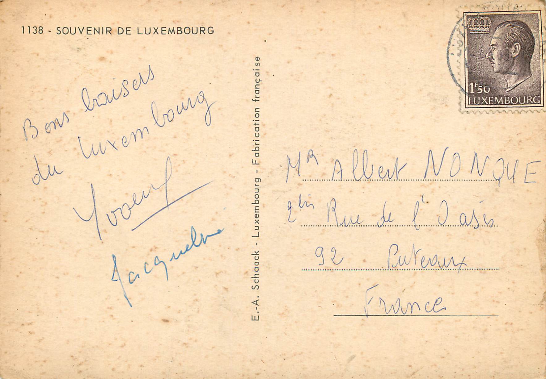 CPM Luxembourg — Rückseite