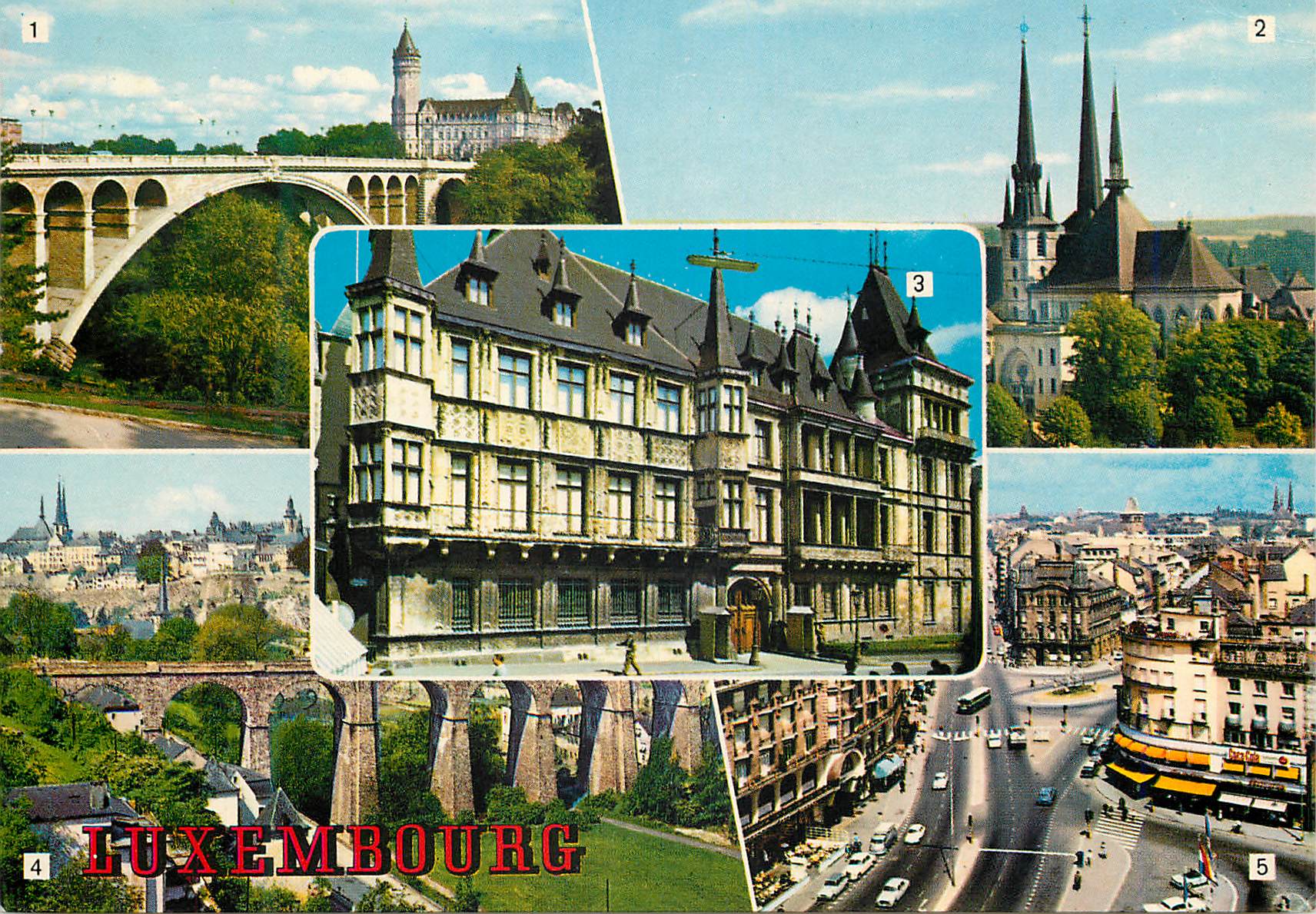 CPM Luxembourg Pont Adolphe