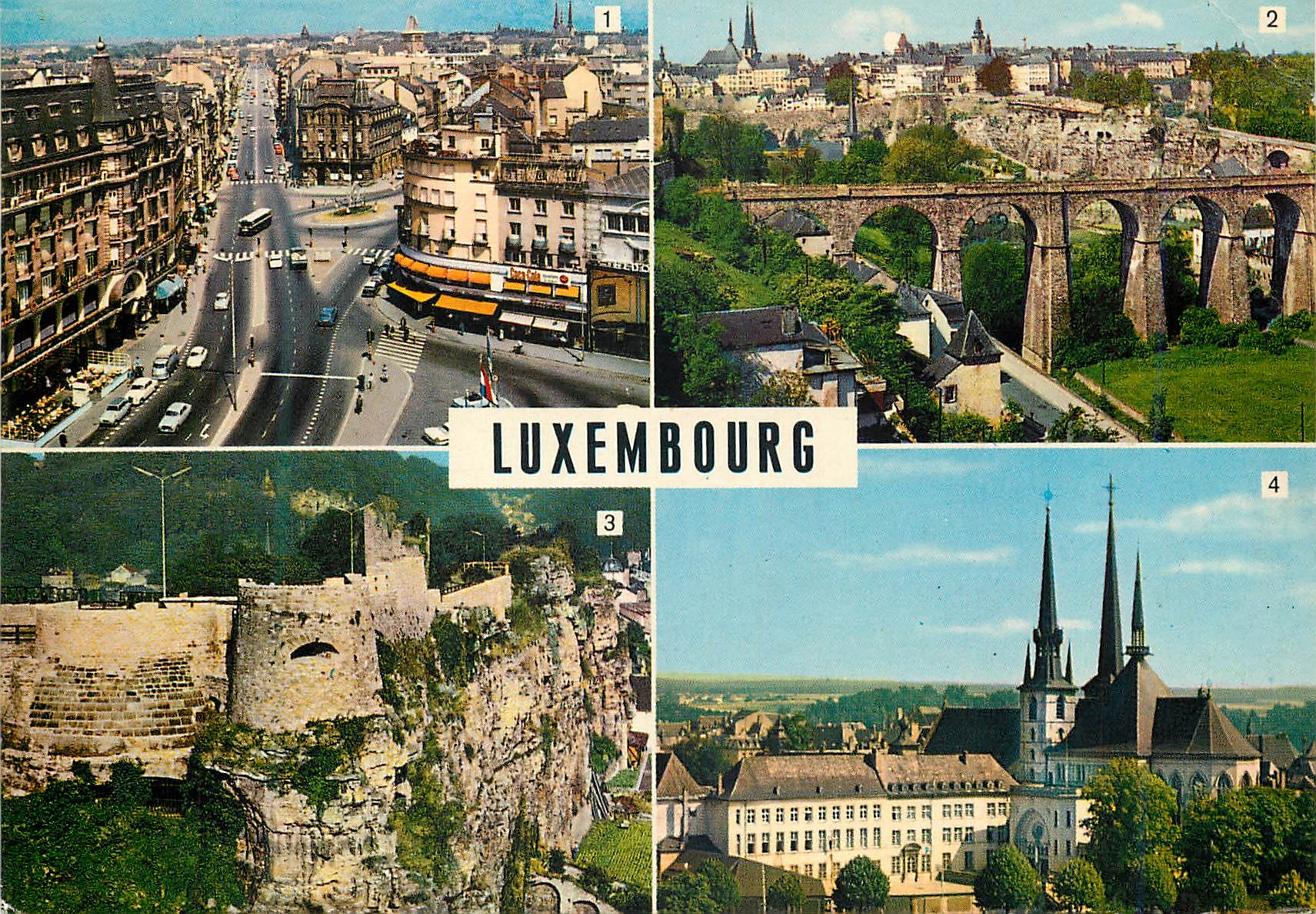 CPM Luxembourg Avenue de la Liberte