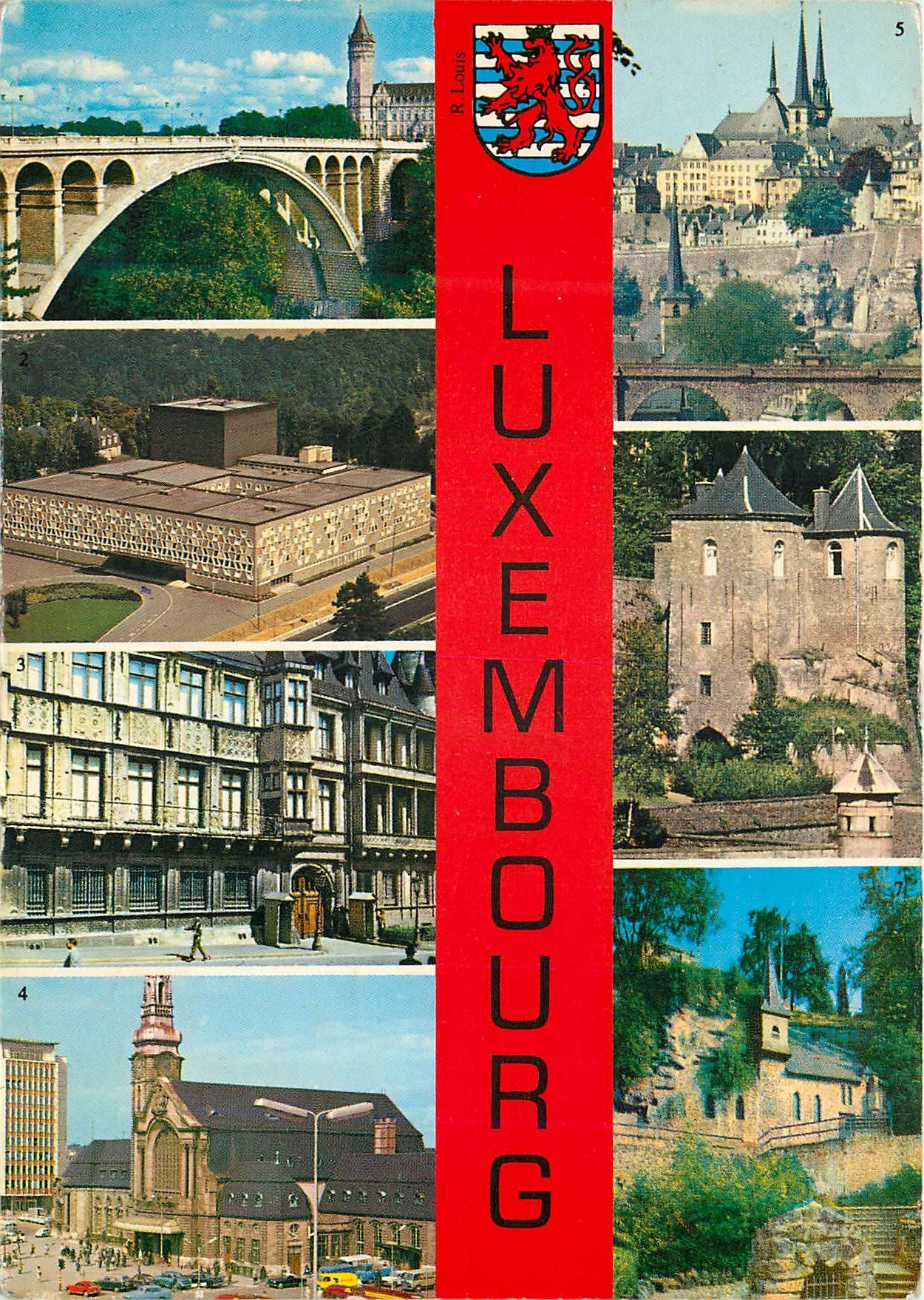 CPM Luxembourg Pont Adolphe