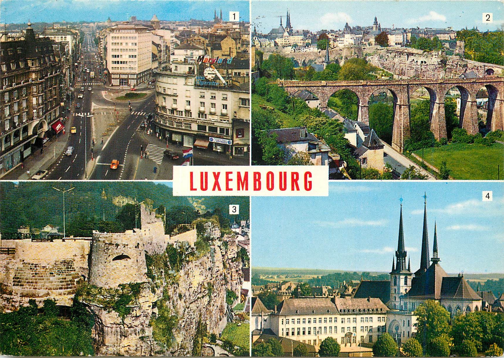 CPM Luxembourg Avenue de la Liberte