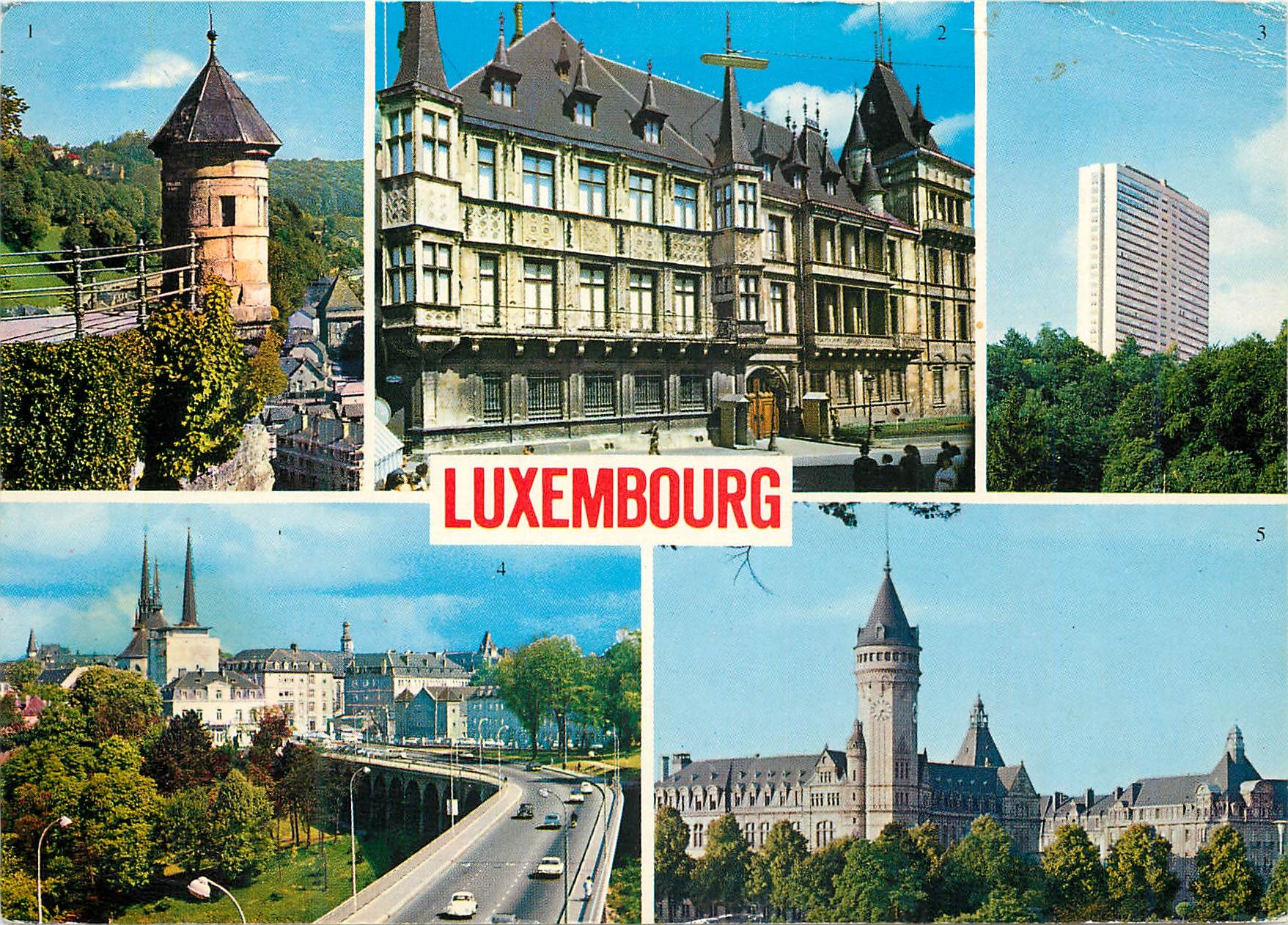 CPM Luxembourg Tourelle Espagnole