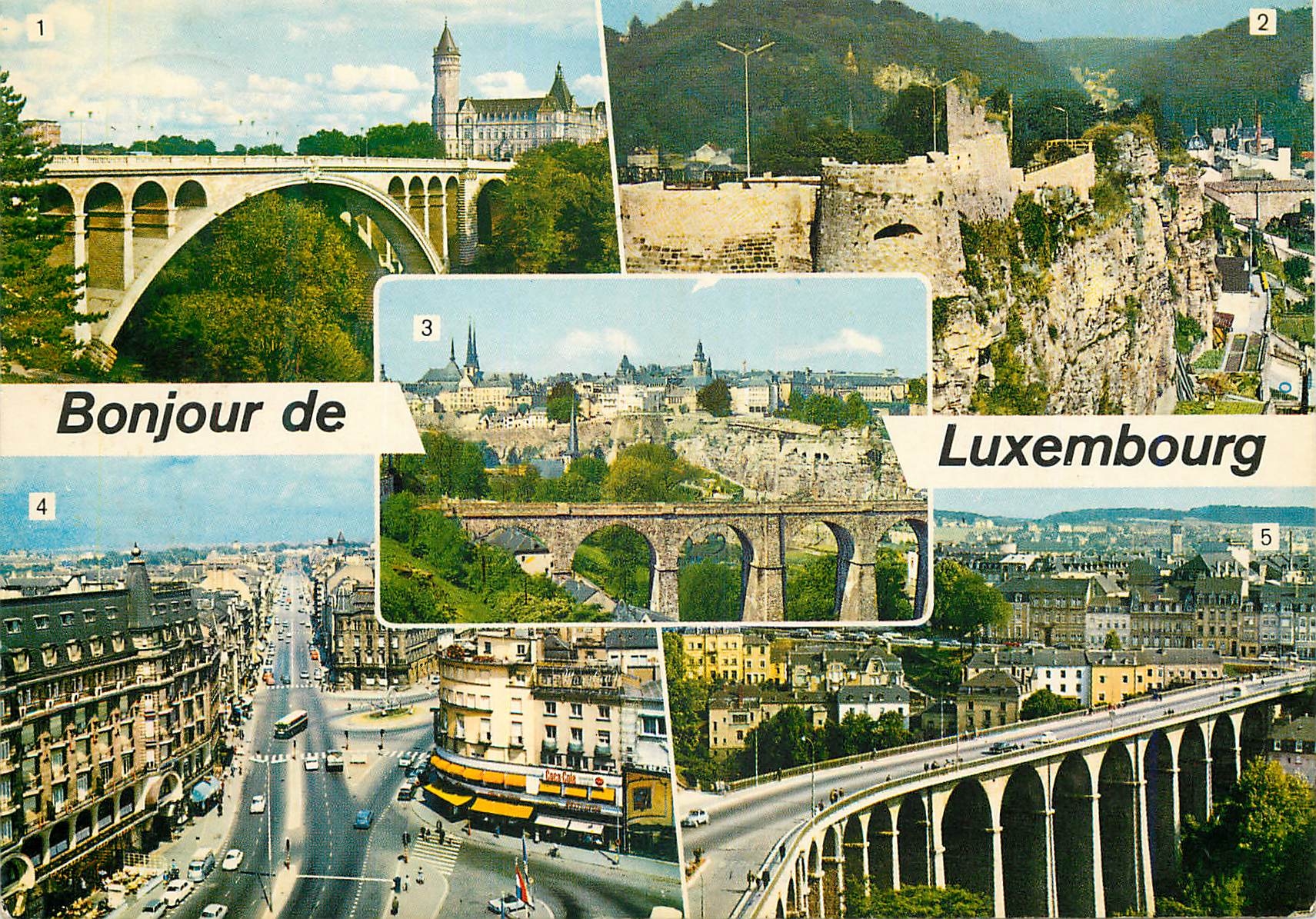 CPM Luxembourg Pont Adolphe