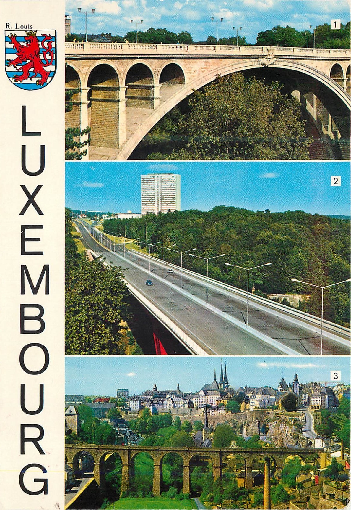 CPM Luxembourg Pont Adolphe