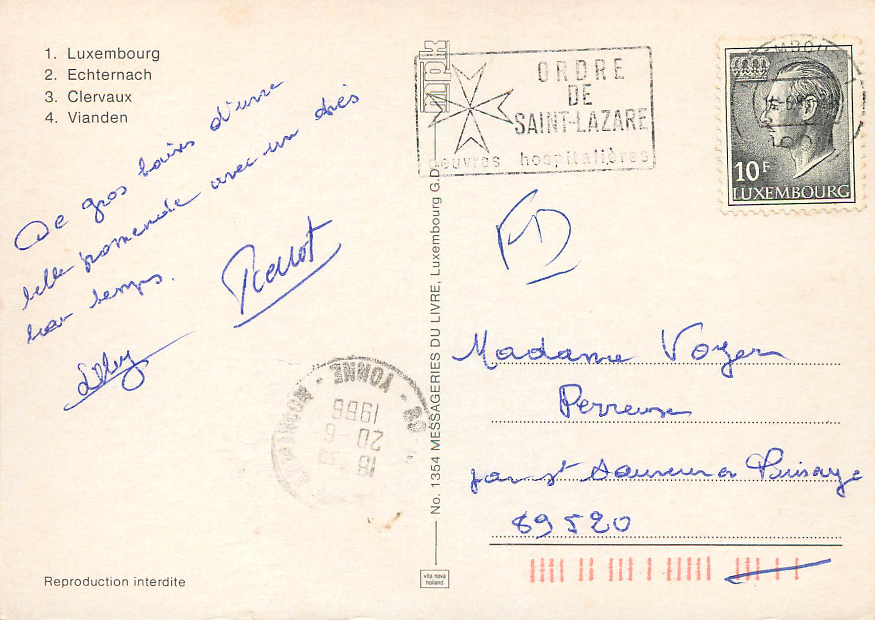 CPM Luxembourg — Verso