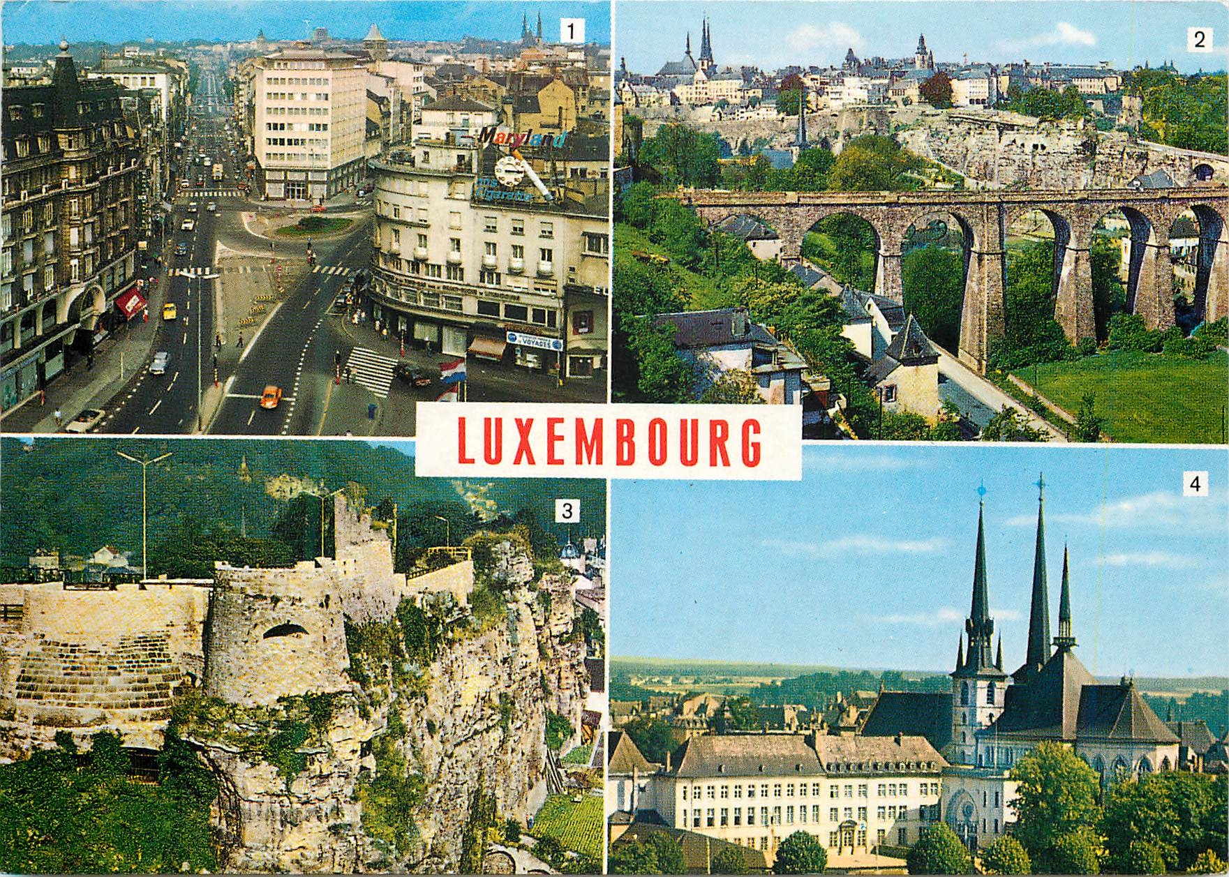 CPM Luxembourg Avenue de la Liberte