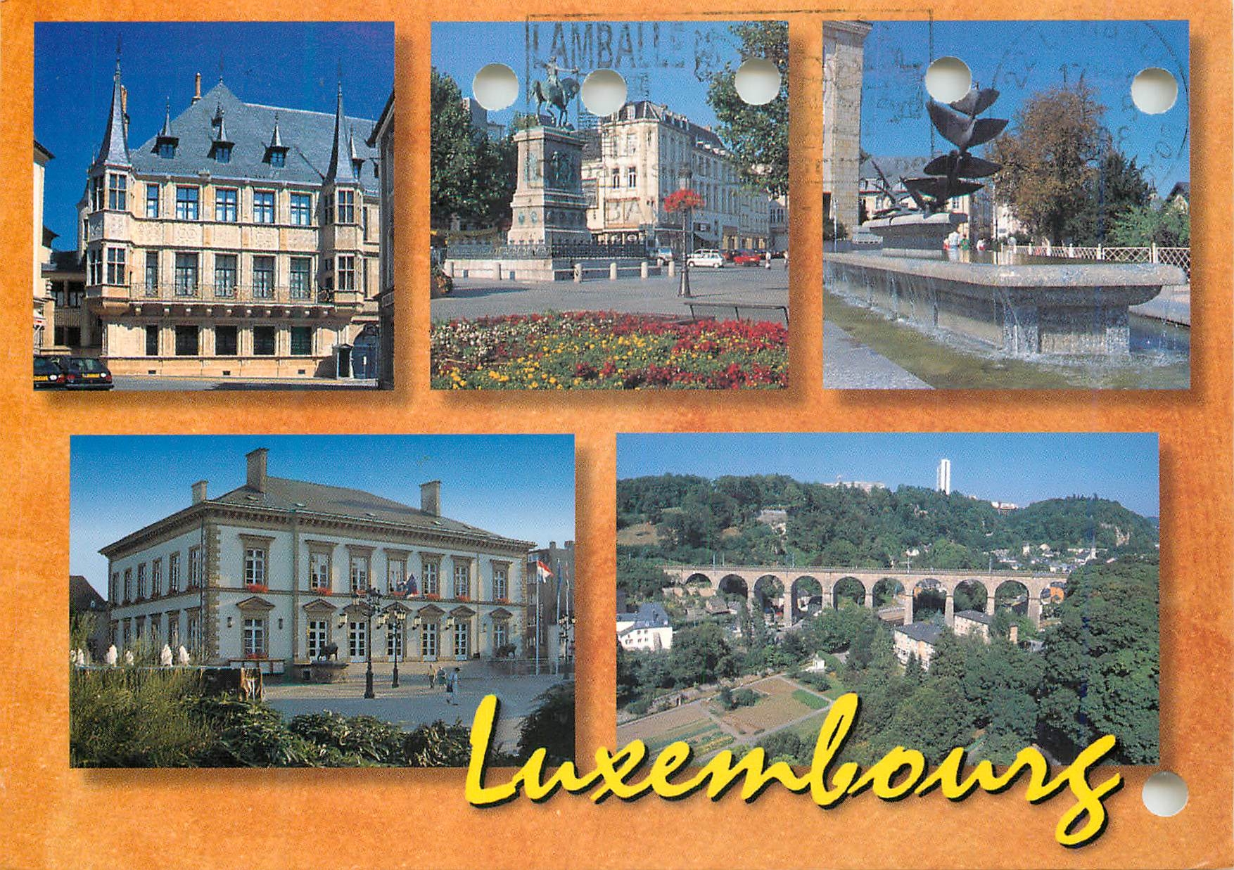 Luxemburg — Panoramablick — Editions Lander
