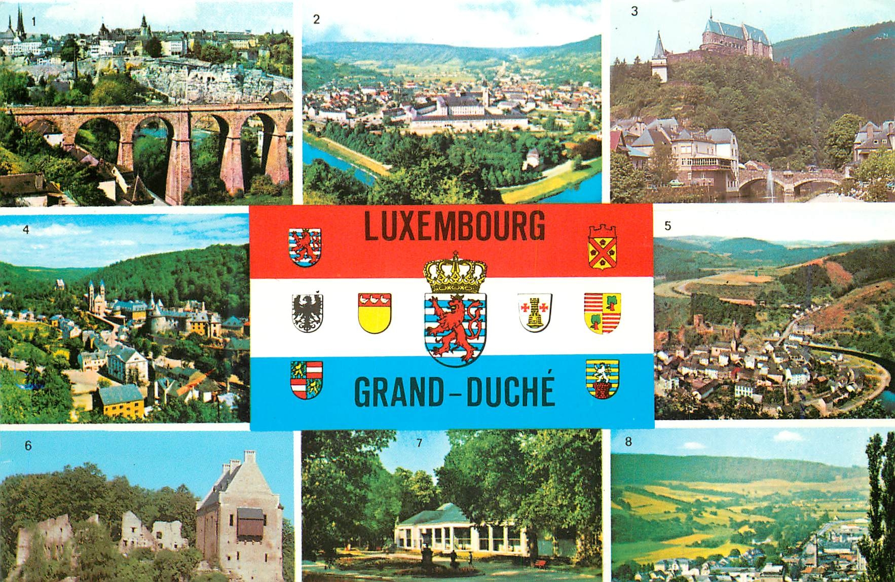 CPM Luxembourg Grand Duche de Luxembourg