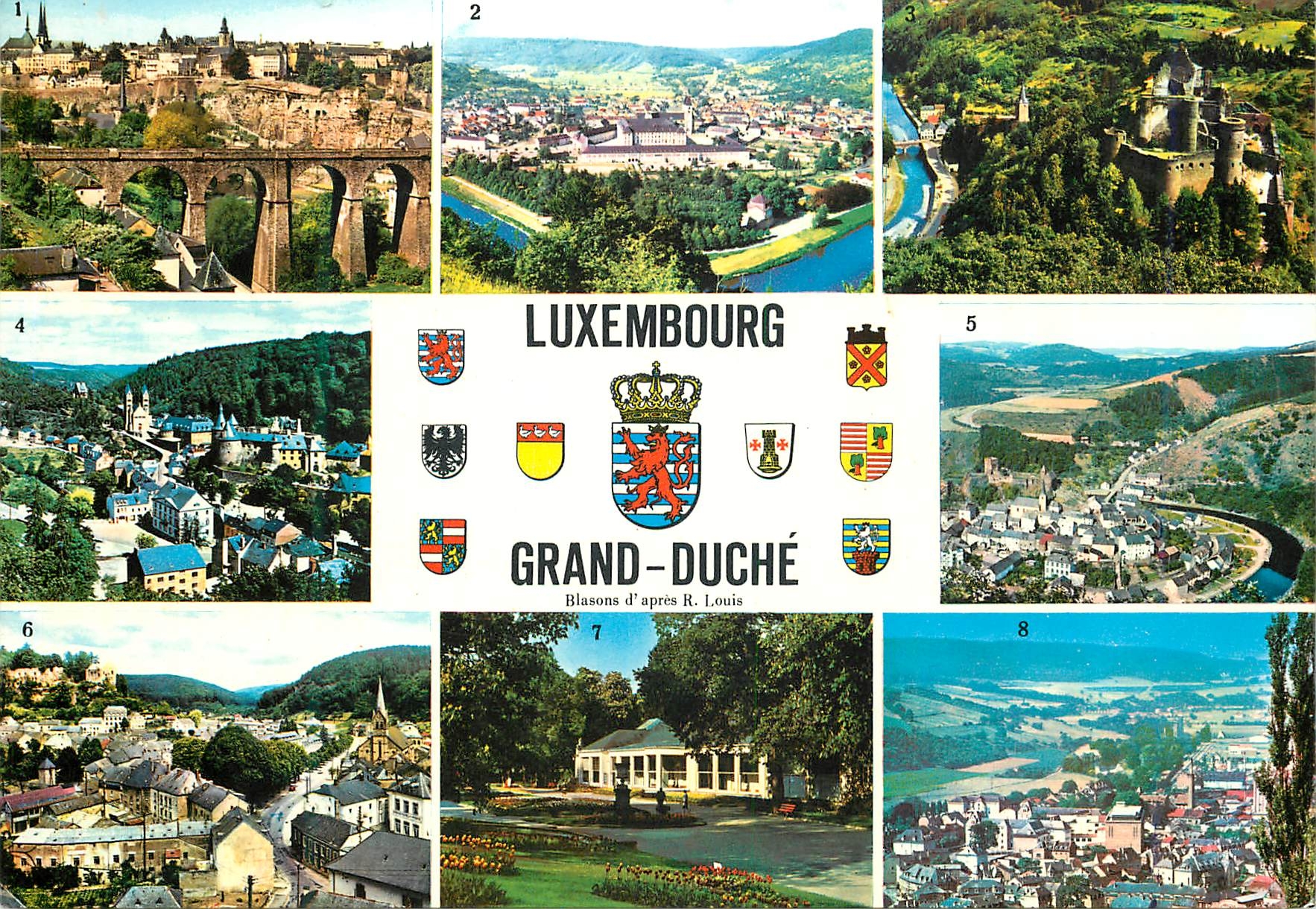 CPM Luxembourg Grand Duche de Luxembourg