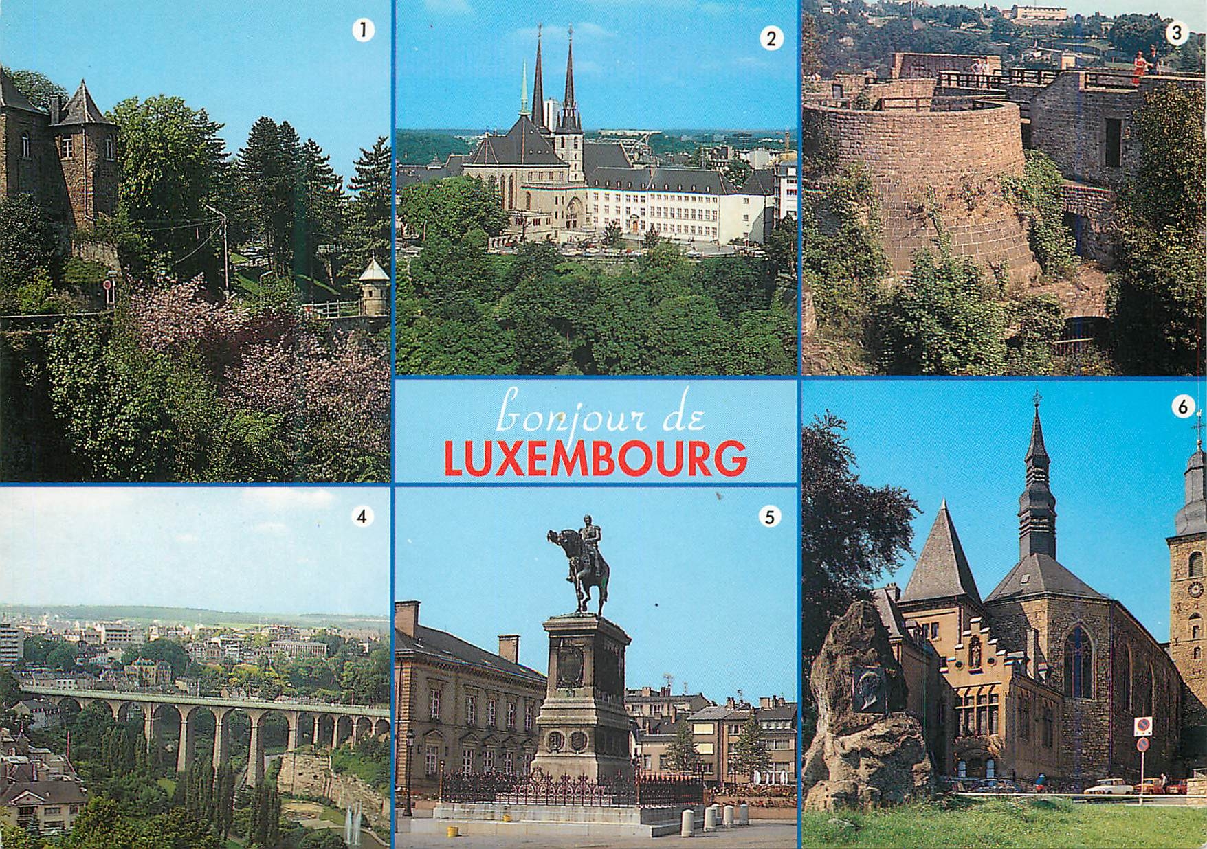CPM Luxembourg Vue pittoresque