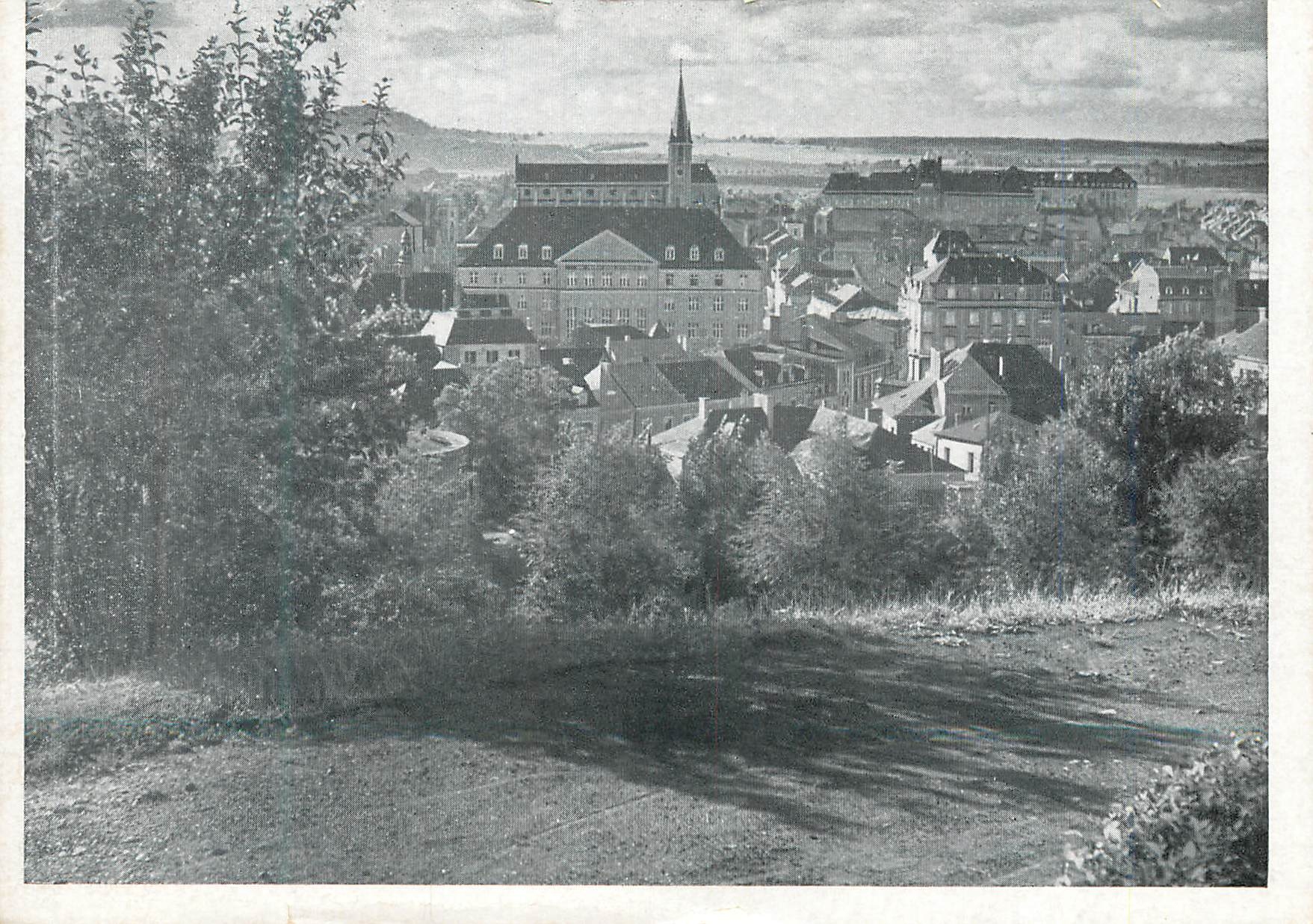 CPA Esch-Alz Vue sur l'Ã©glise St Joseph