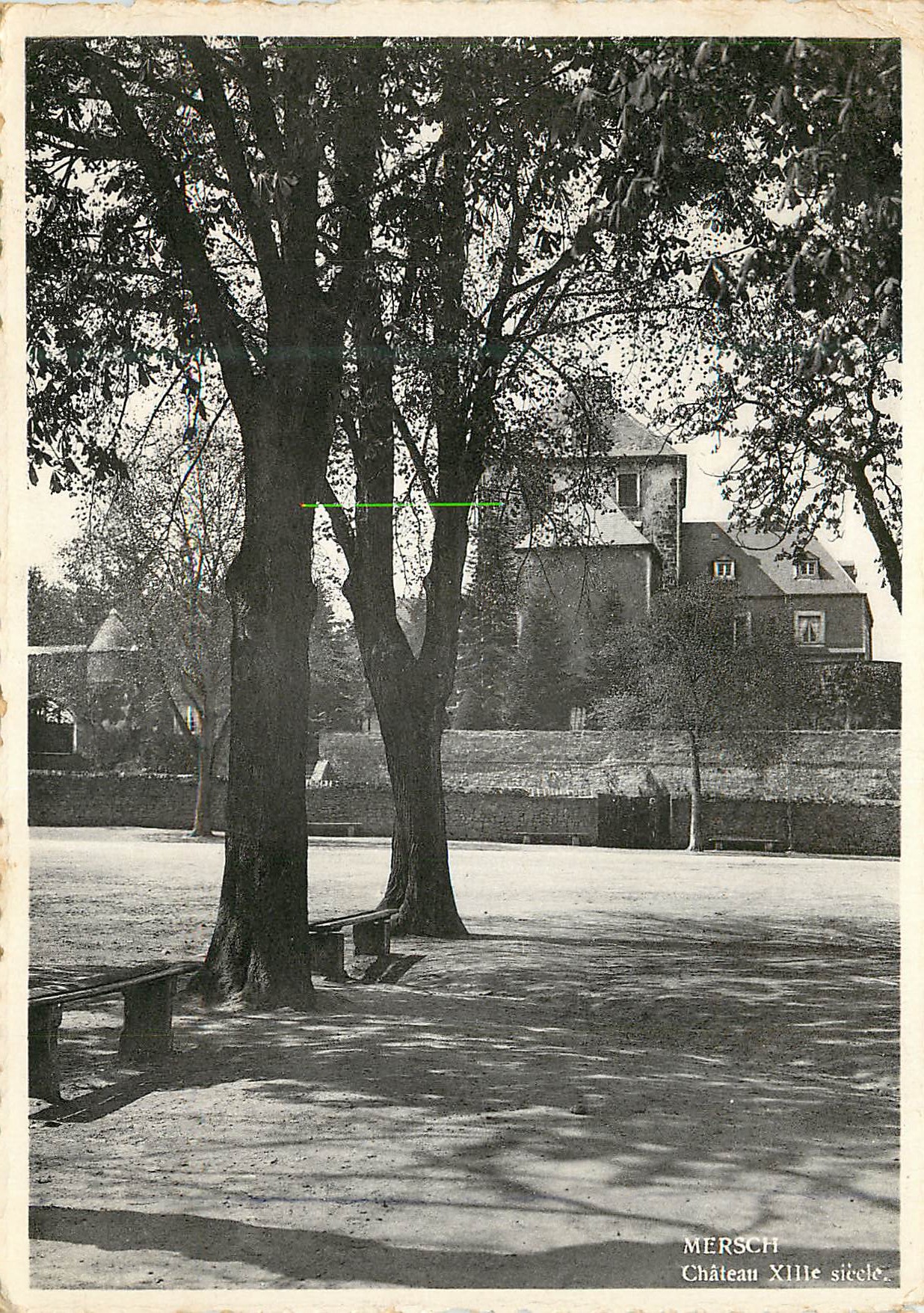 CPA Mersch Chateau XIIIe  siecle