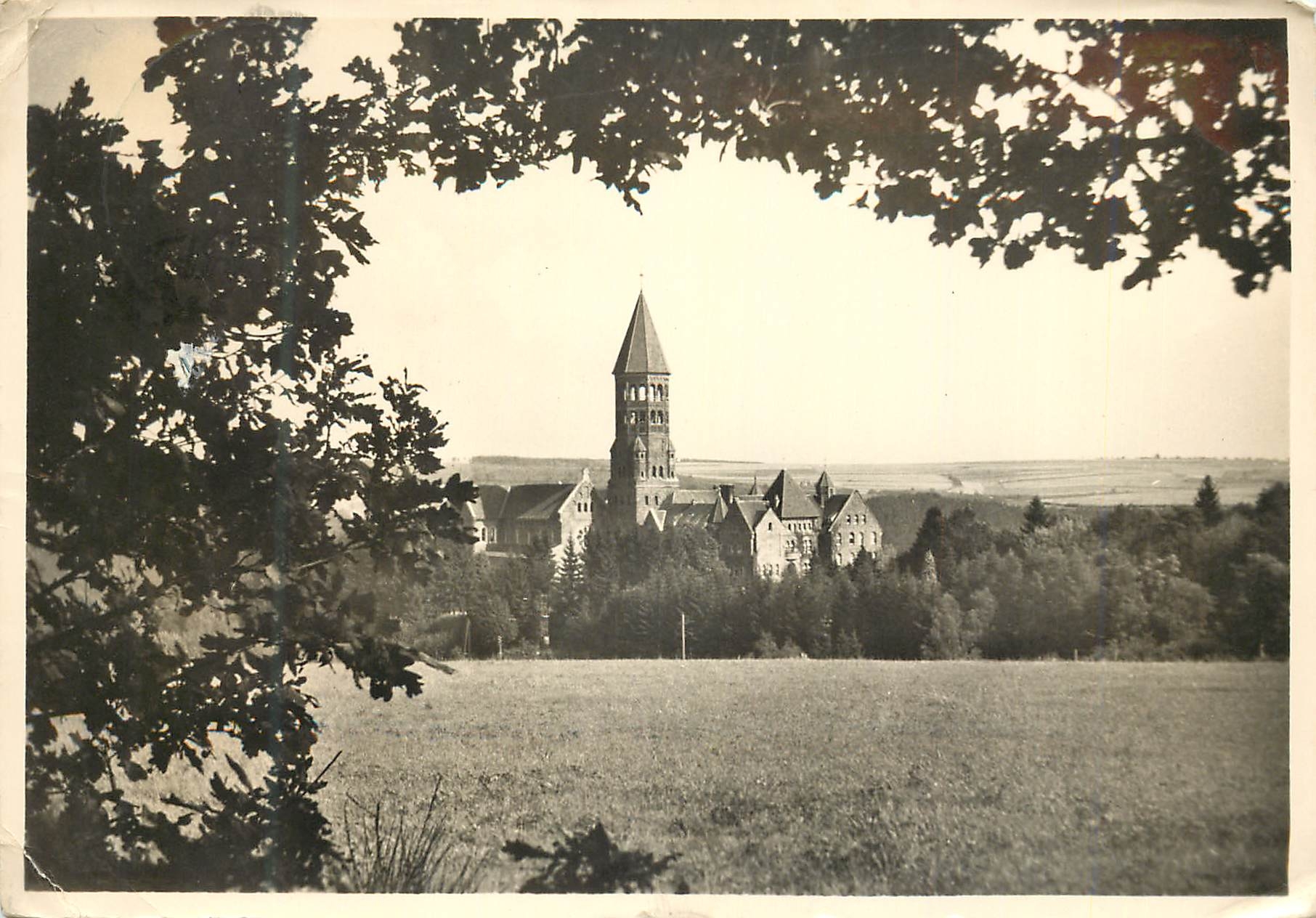 CPA Luxembourg Abbaye Clervaux Vue du Nord-Ouest