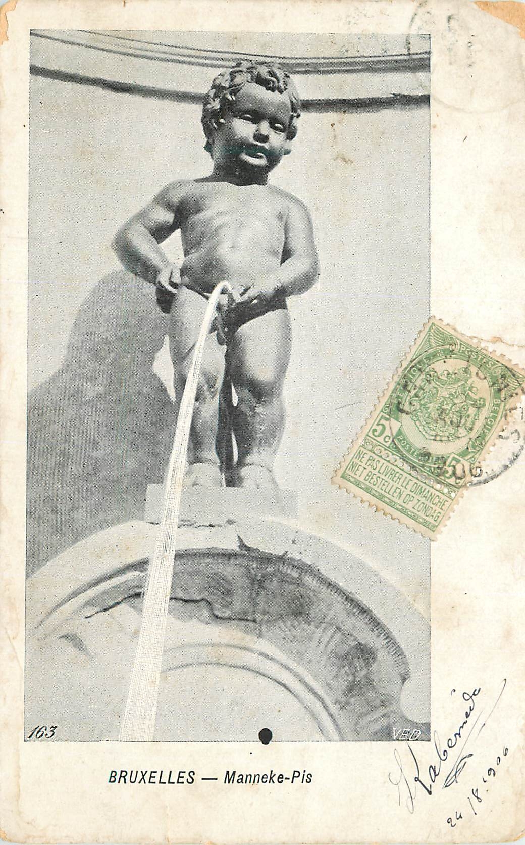 CPA Bruxelles Manneke Pis