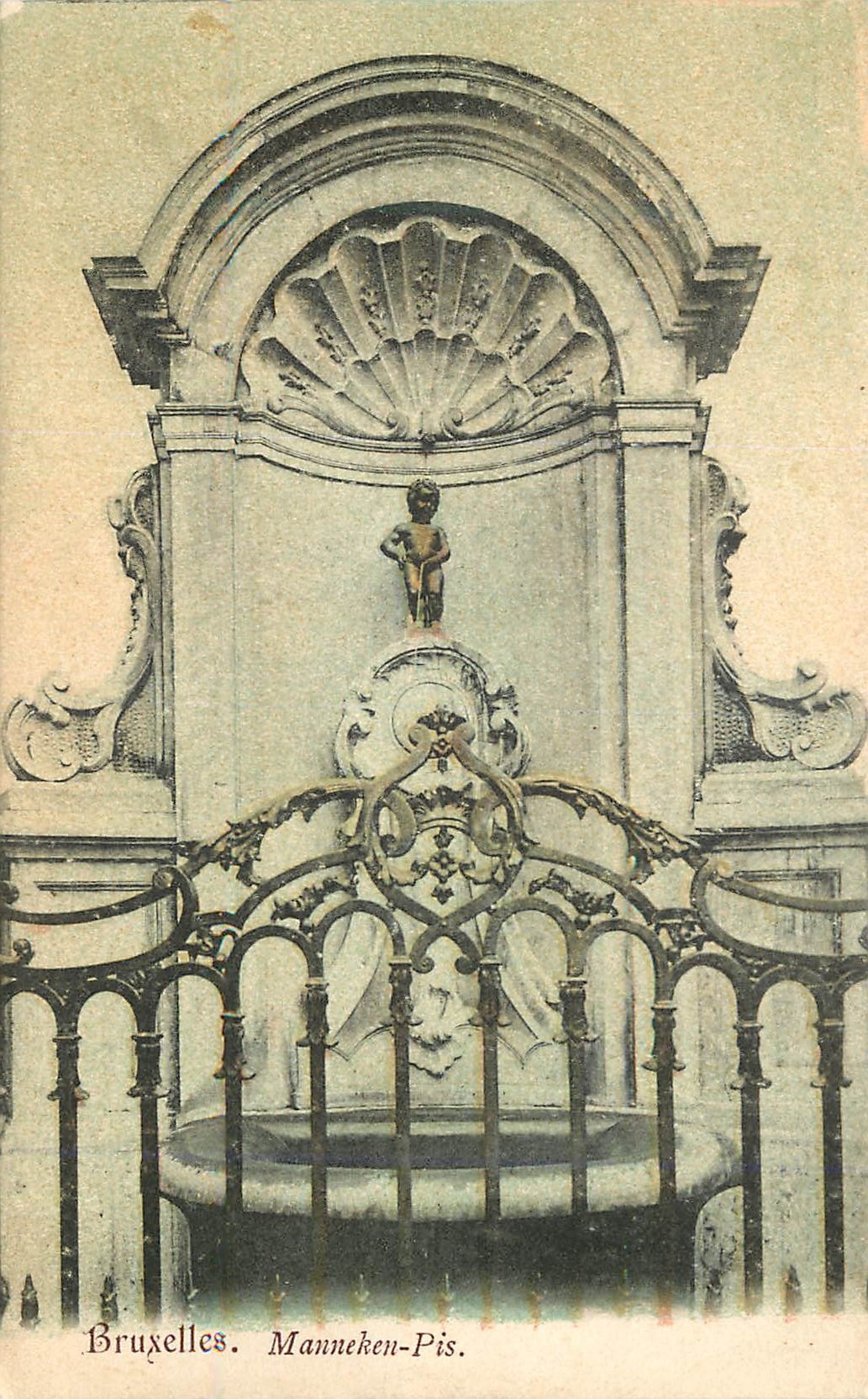 CPA Bruxelles Manneken-Pis