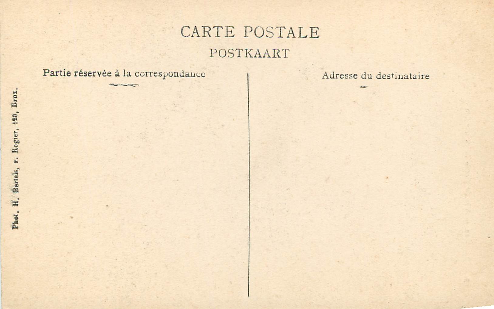 CPA Malines Vieille Porte de Bruxelles — Back
