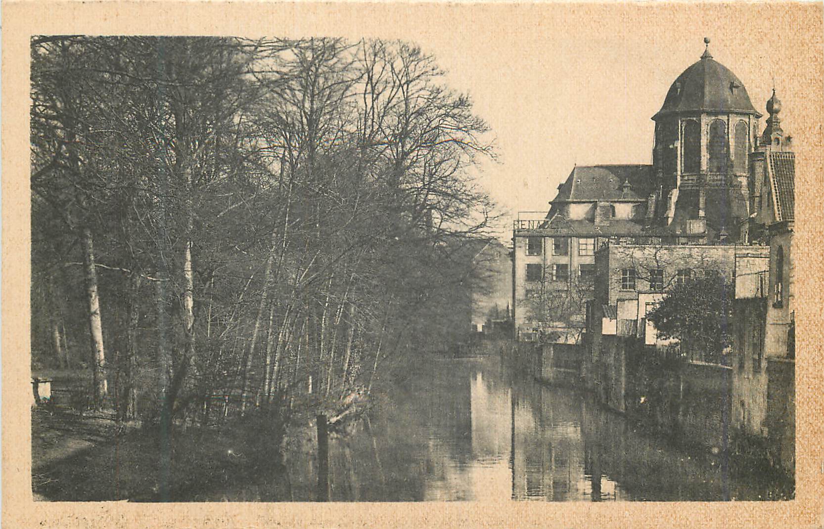CPA Malines La Dyle et l'eglise de ND d'Hanswijk
