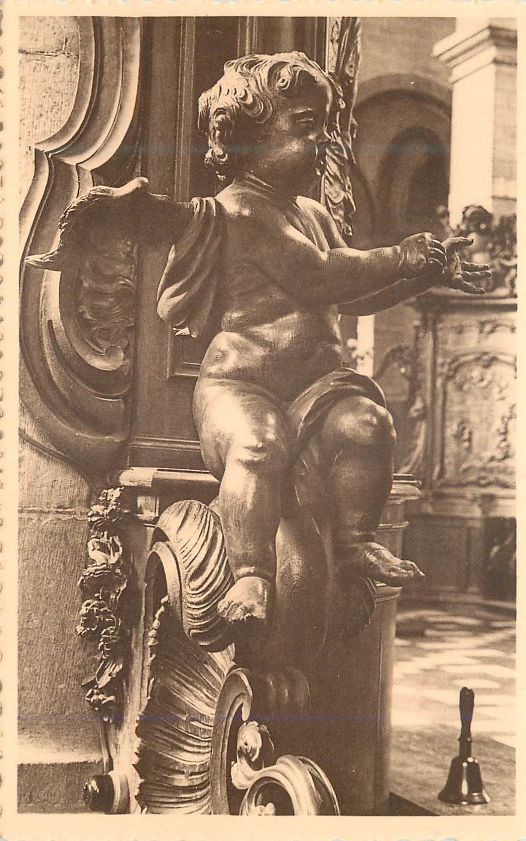 CPA Mons Eglise Saint-Nicolas en Havre
