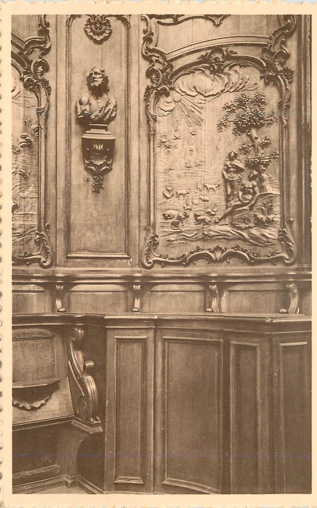 CPA Mons Eglise Saint-Nicolas en Havre