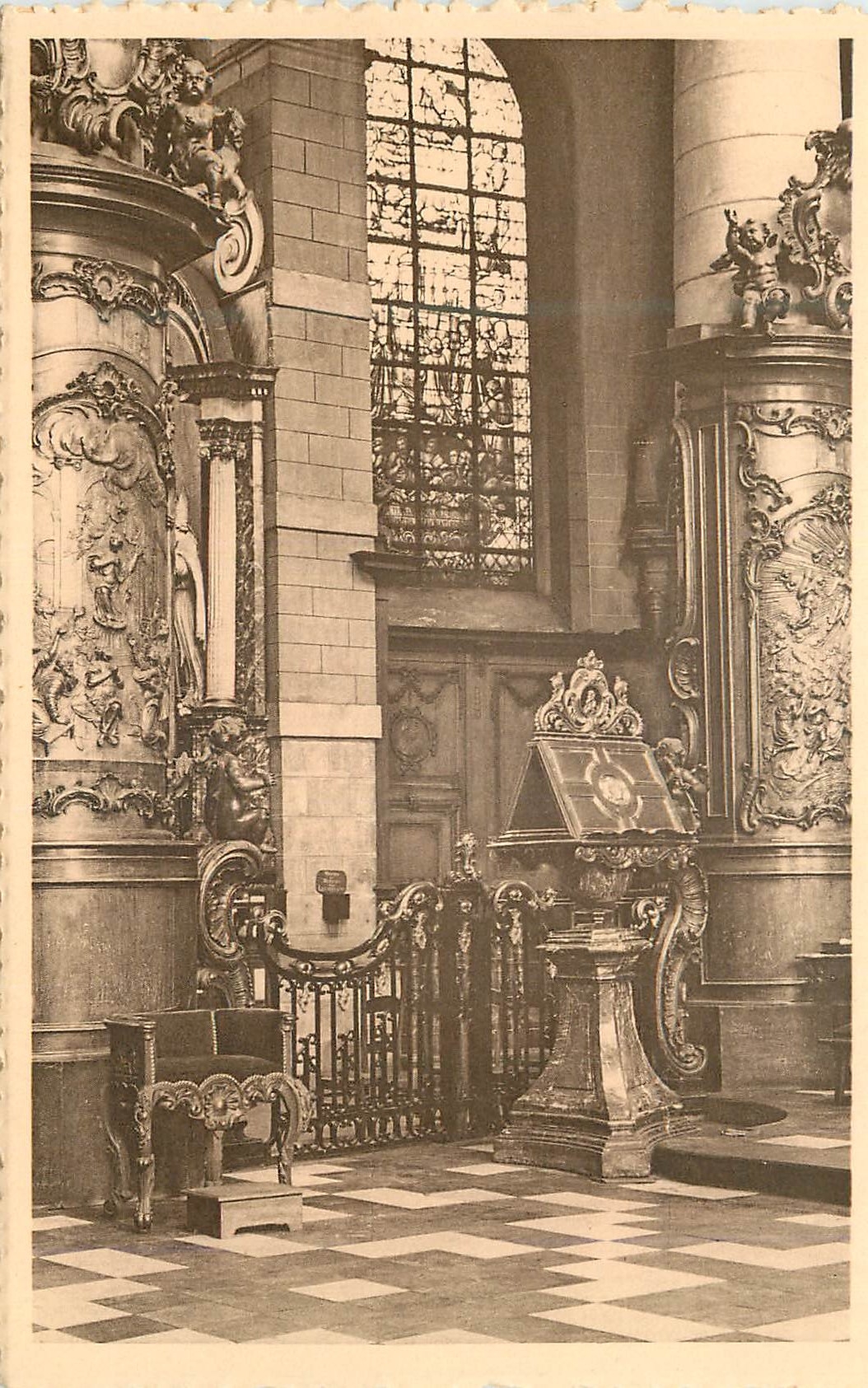 CPA Mons Eglise Saint-Nicolas en Havre