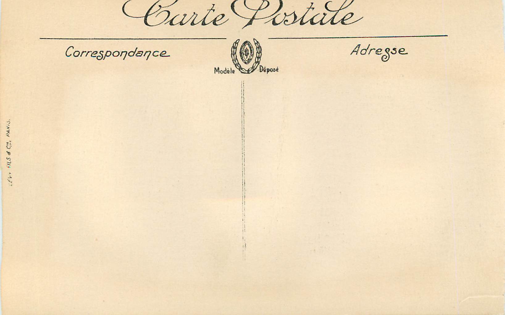 CPA Belgique Guerre 1914 1916 Un Coin de la Place de la Gare d'Ypres apres le bombardement Militaria — Back