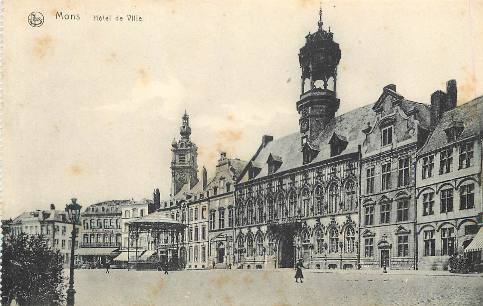 CPA Mons Hotel de Ville