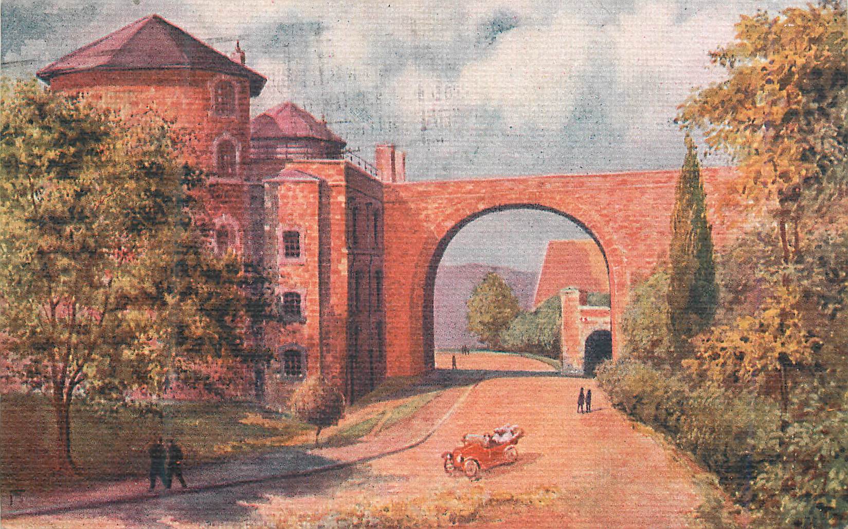 CPA Namur Le Donjon du Chateau des Contes