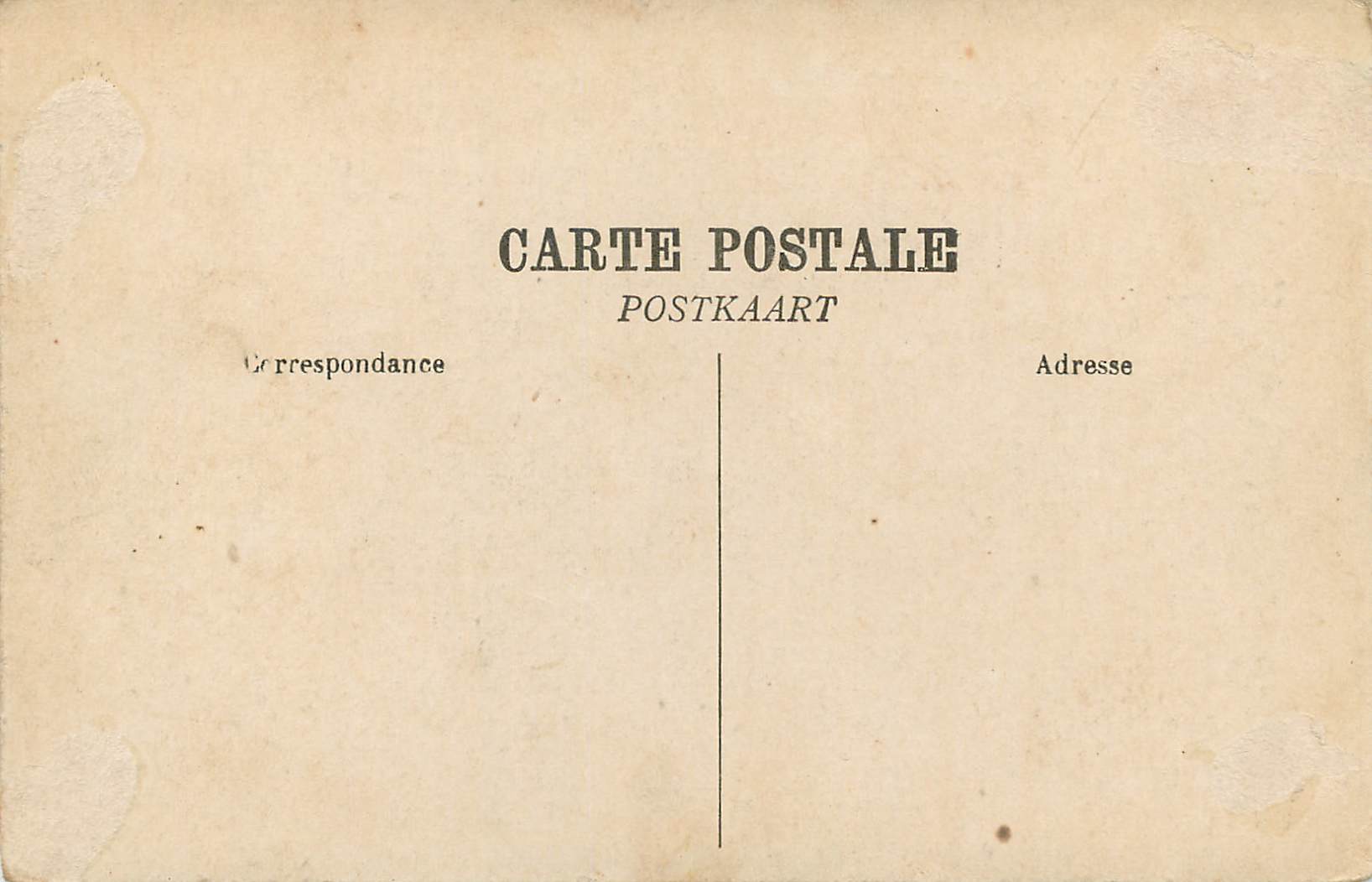 CPA Namur Ostende Vue generale du Port — Rückseite