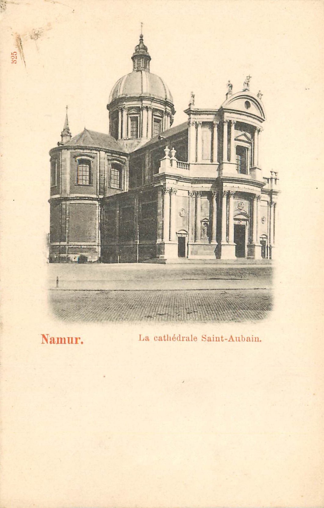 CPA Namur La Cathedrale Saint Aubain