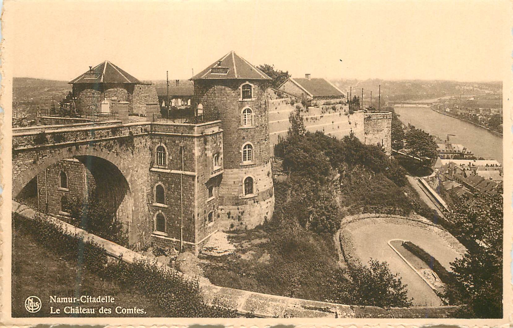 CPA Namur Citadelle Le Chateau des Comtes