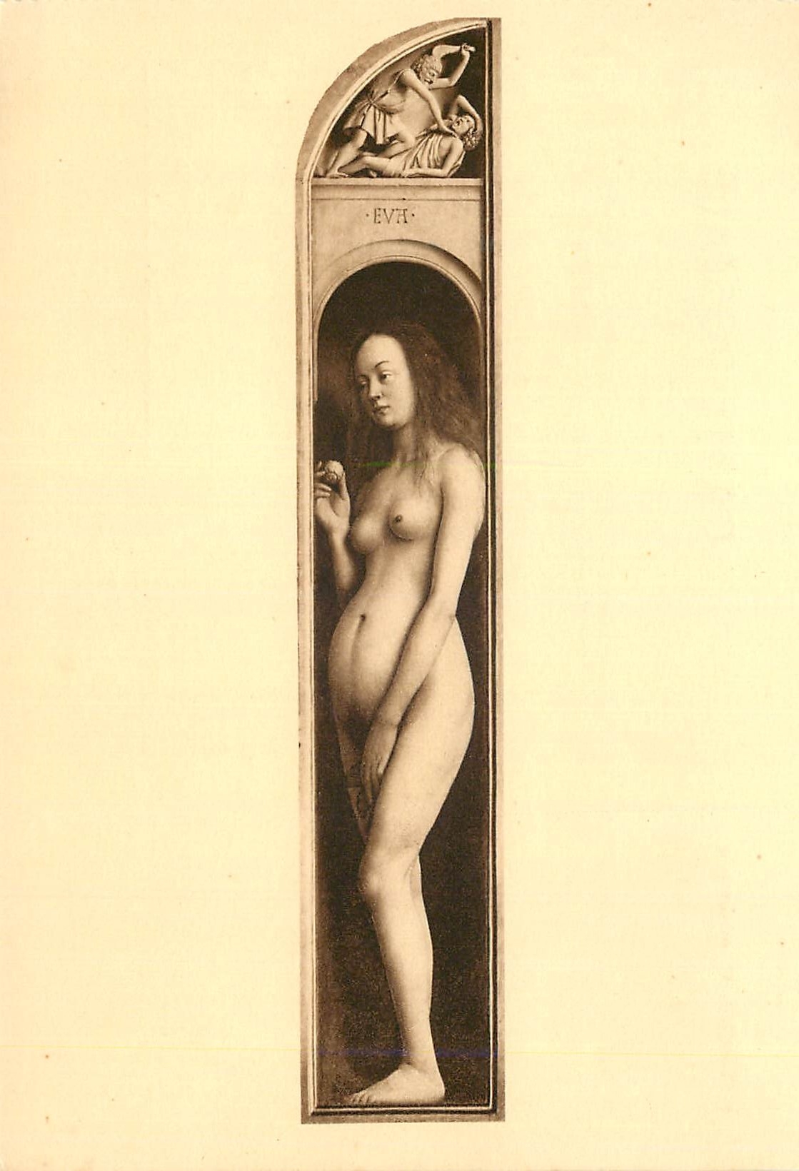 CPA Hubert et Jan Van Eyck Eve