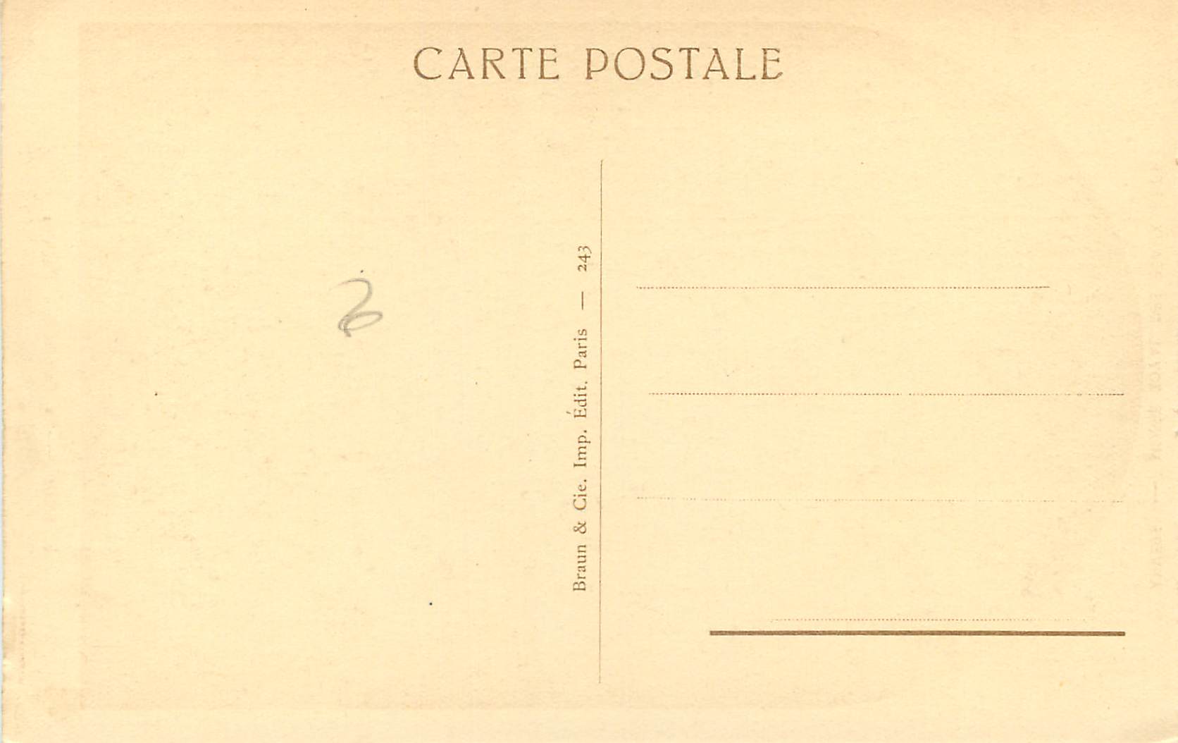 CPA Anvers Musee Royal des Beaux Arts Metsys La Madeleine  — Verso
