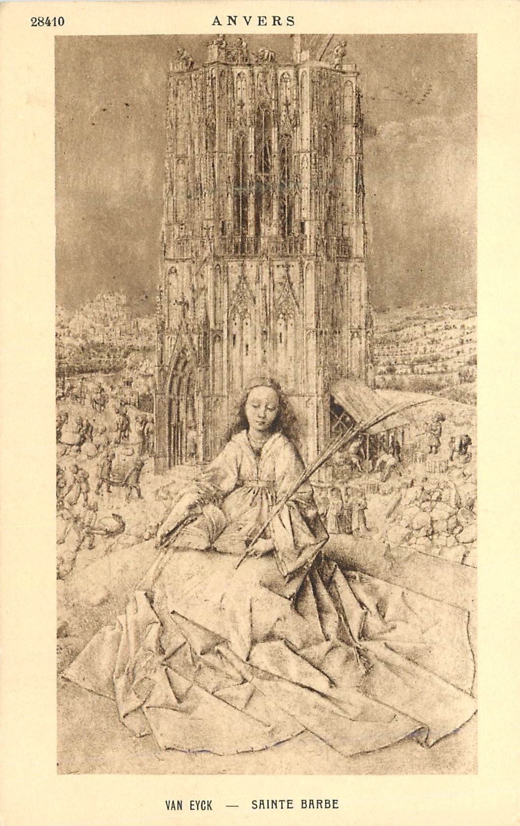 Sainte Barbe — Van Eyck — Anvers