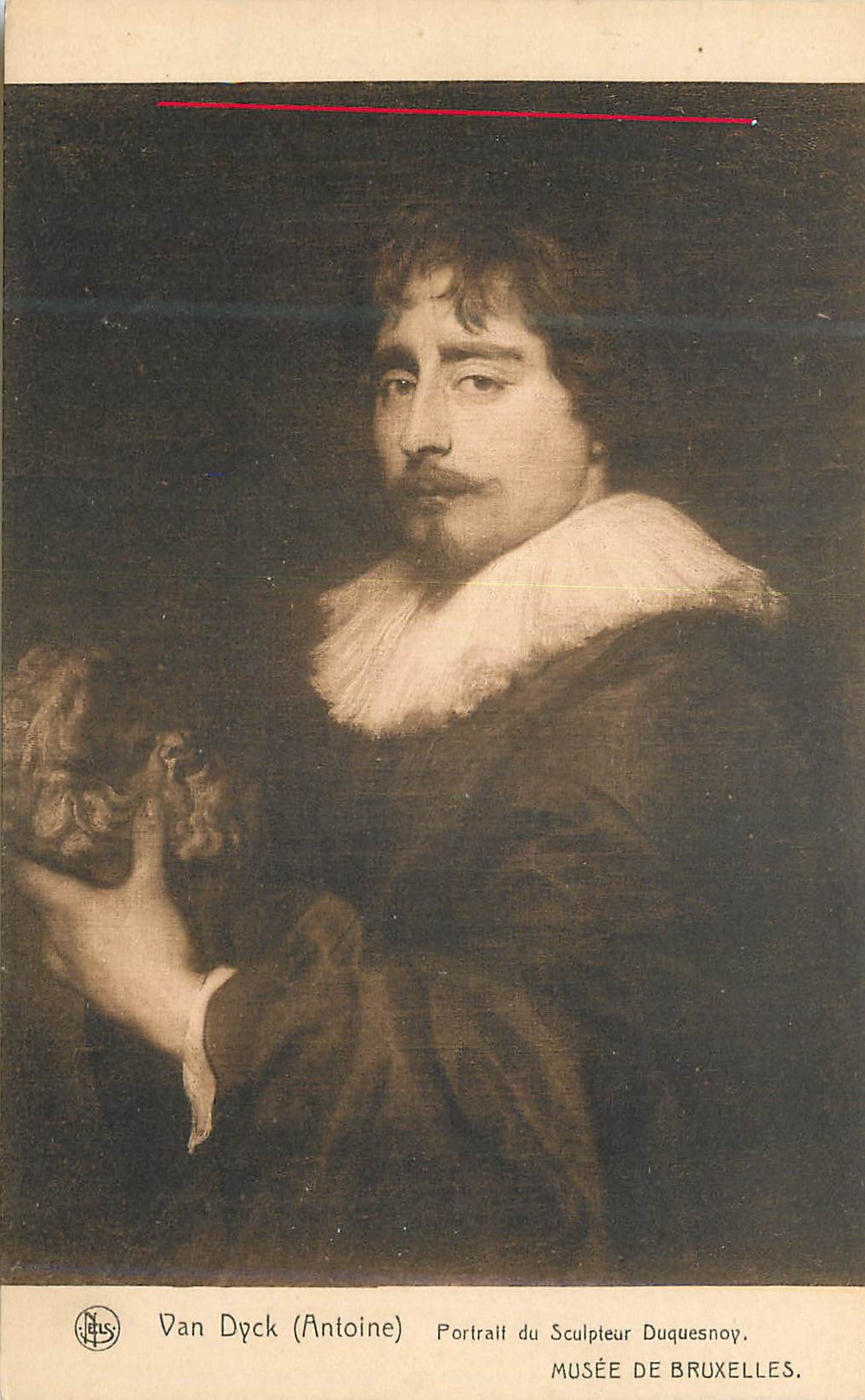 CPA Van Dyck (Antoine) Portrait du Sculpteur Duquesnop