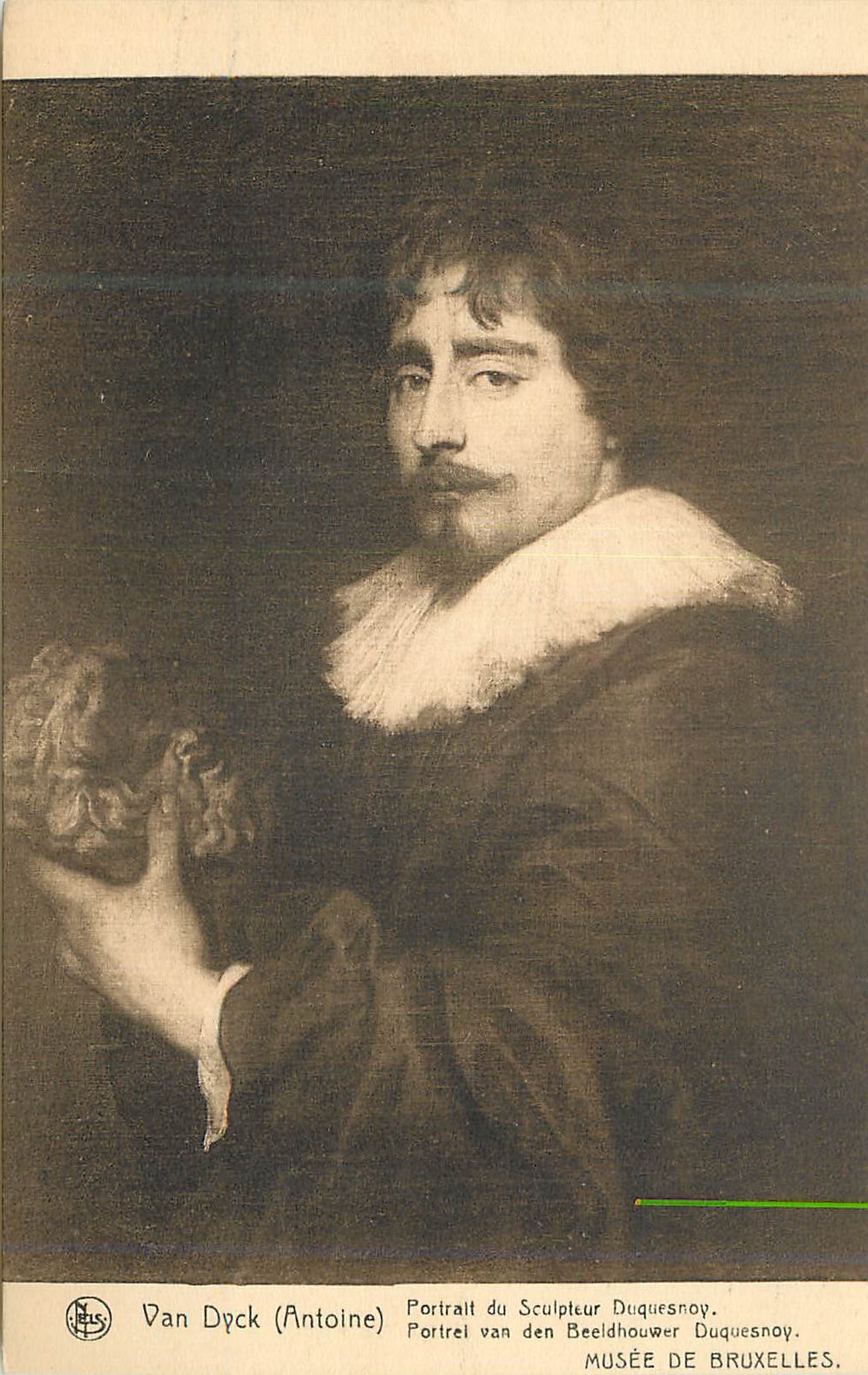 CPA Van Dyck (Antoine) Portrait du Sculpteur Duquesnop
