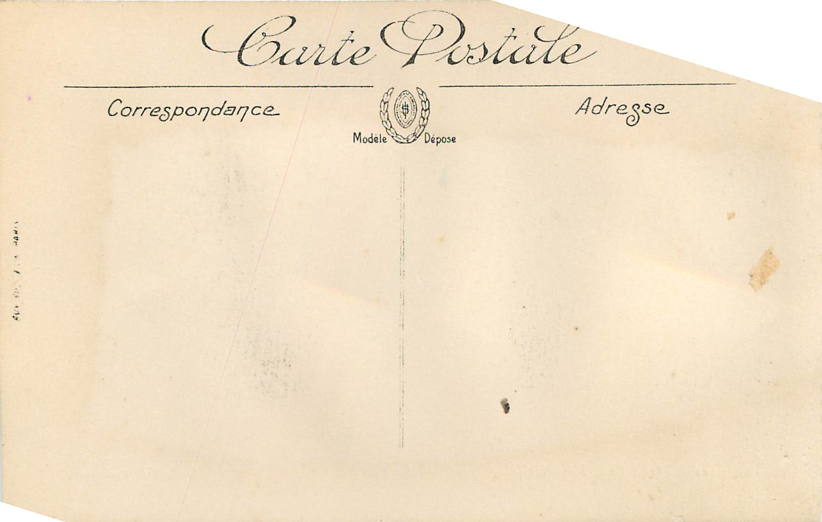 CPA Ypres La Rue d'Elverdinghe Guerre 1914-1916 Automobile  Militaria — Rückseite