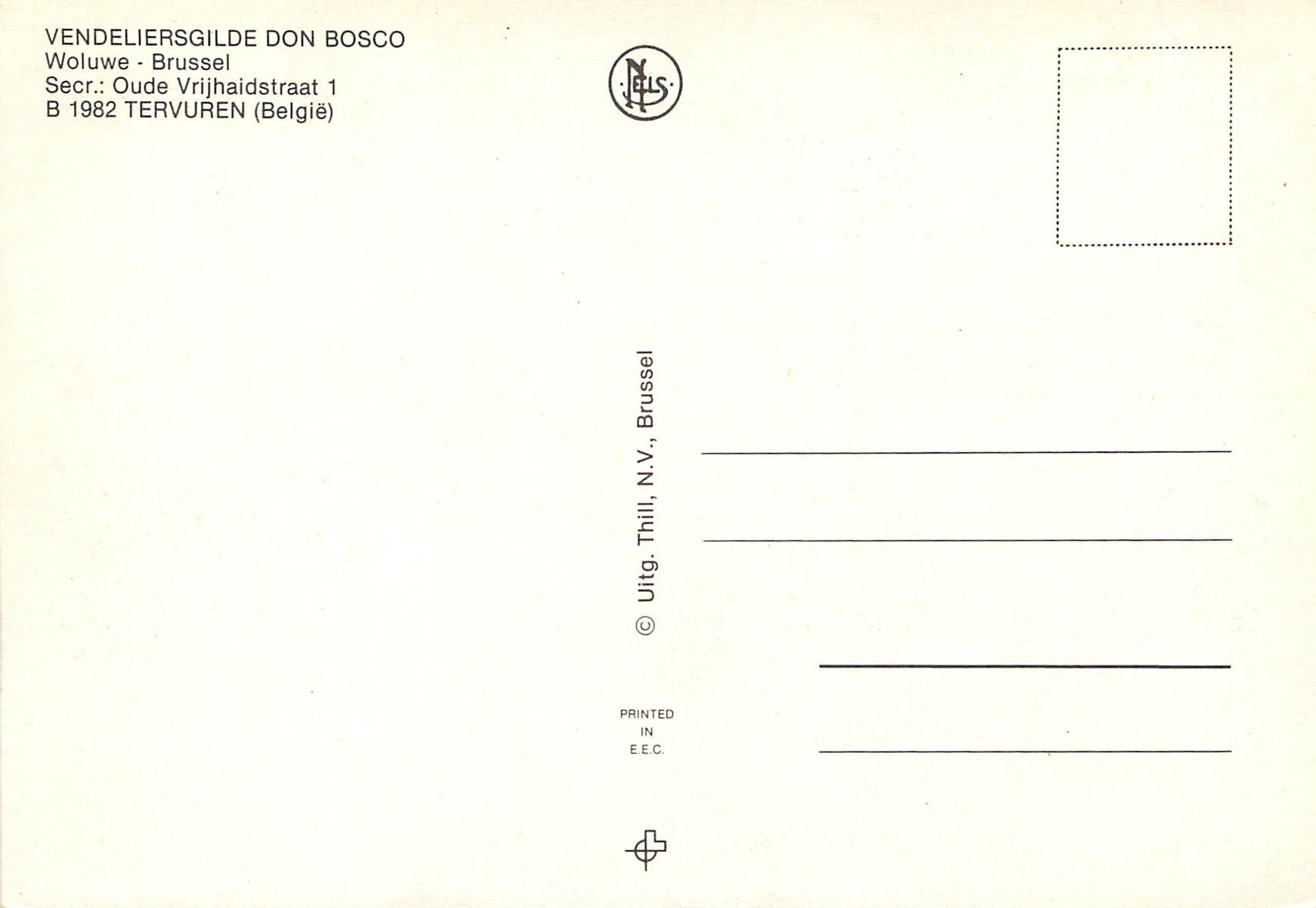 CPM Brussel Tervuren — Rückseite