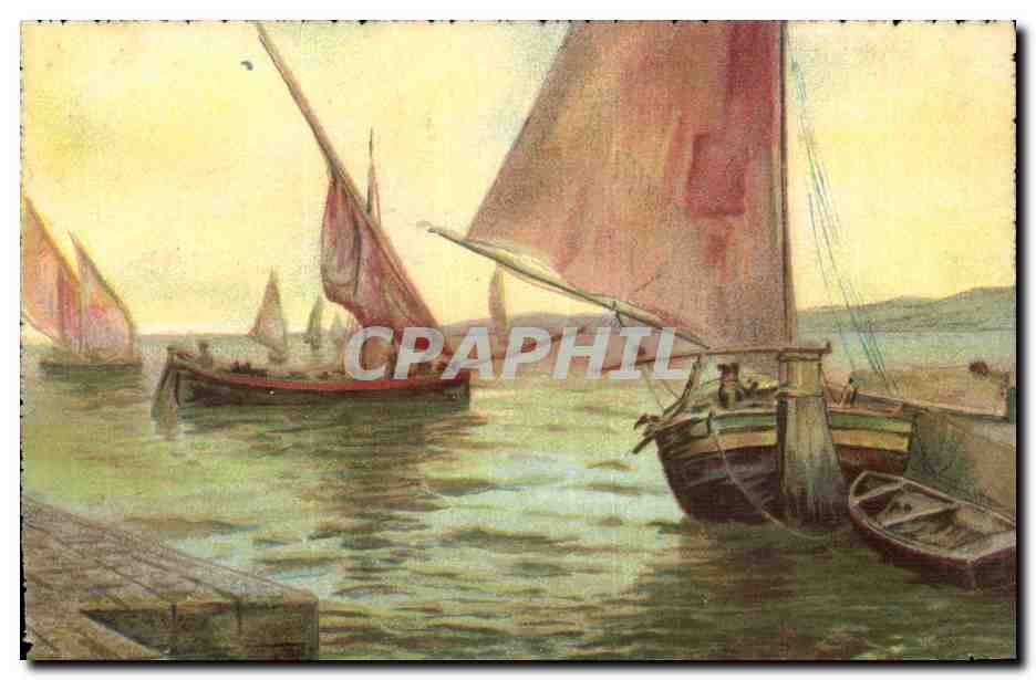 Segelboot-Hafen — maritime Ansicht — T.A.M. Mailand