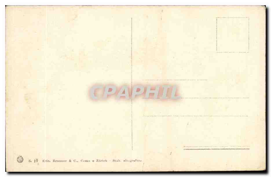 CPA Heure Chaude arts peinture — Verso