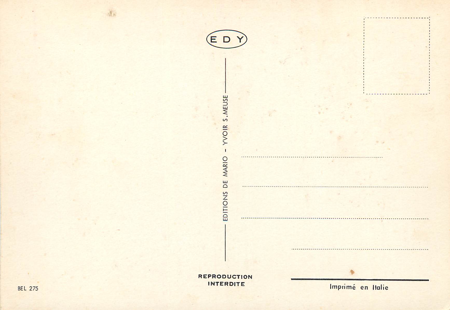CPM Hastiere — Rückseite